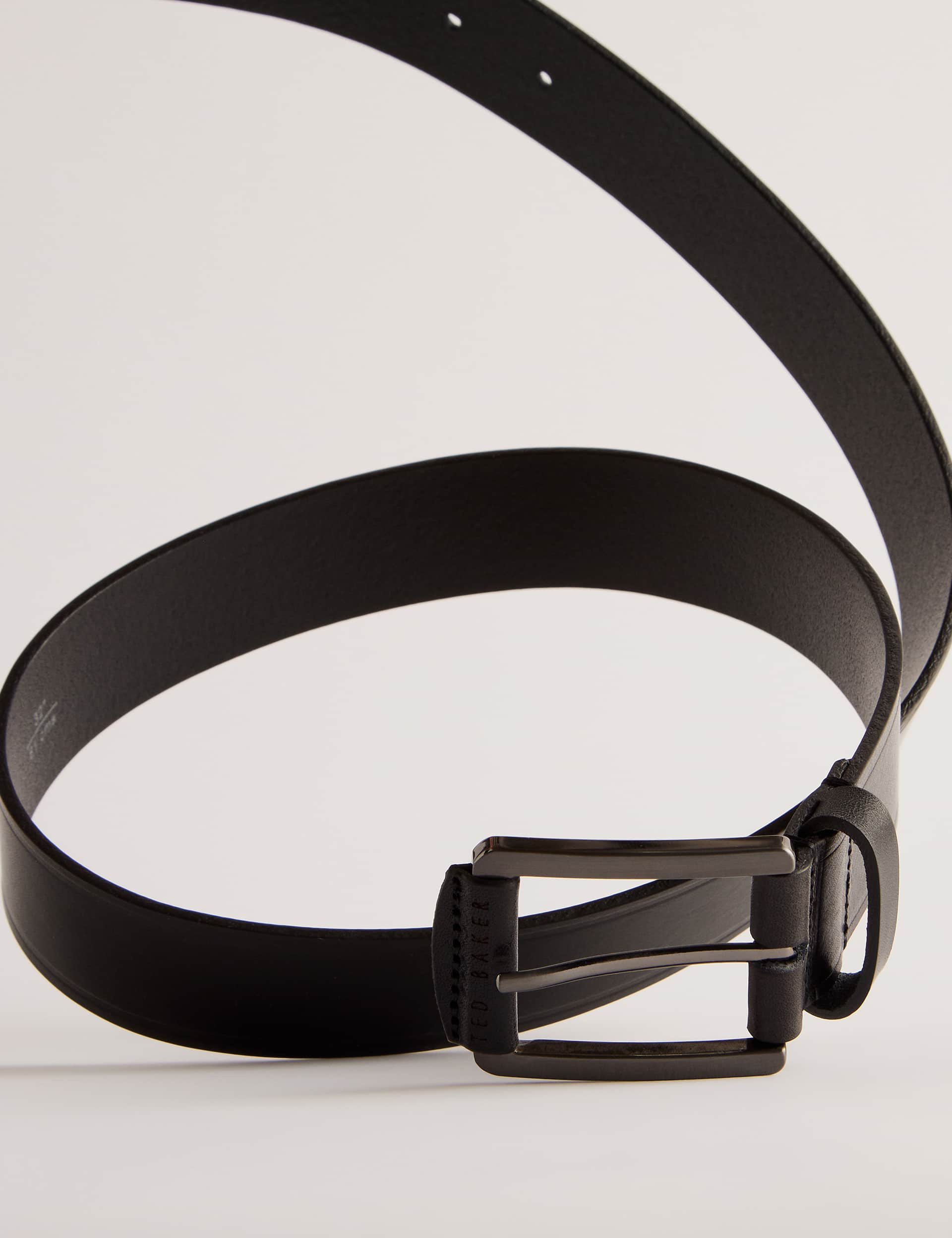 Ted Baker Men's Leather Embossed Belt