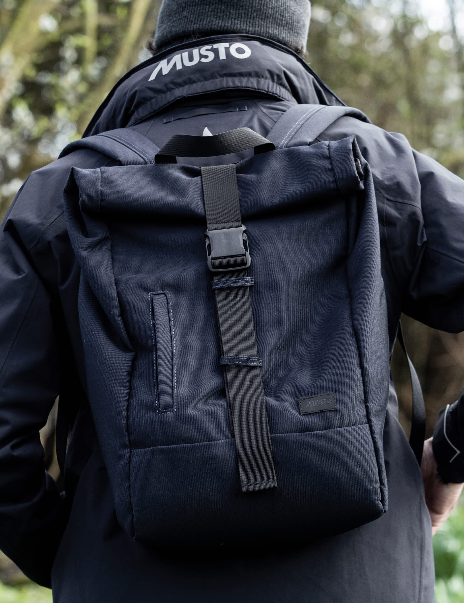 Musto Men's Canvas Rolltop Backpack