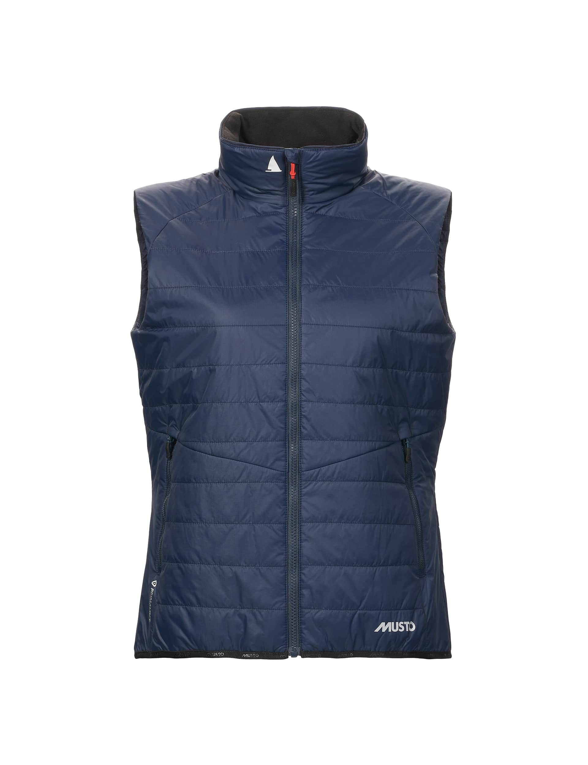 Musto Women's PrimaLoft Padded Zip Up Funnel Neck Gilet - 14REG - Navy, Navy