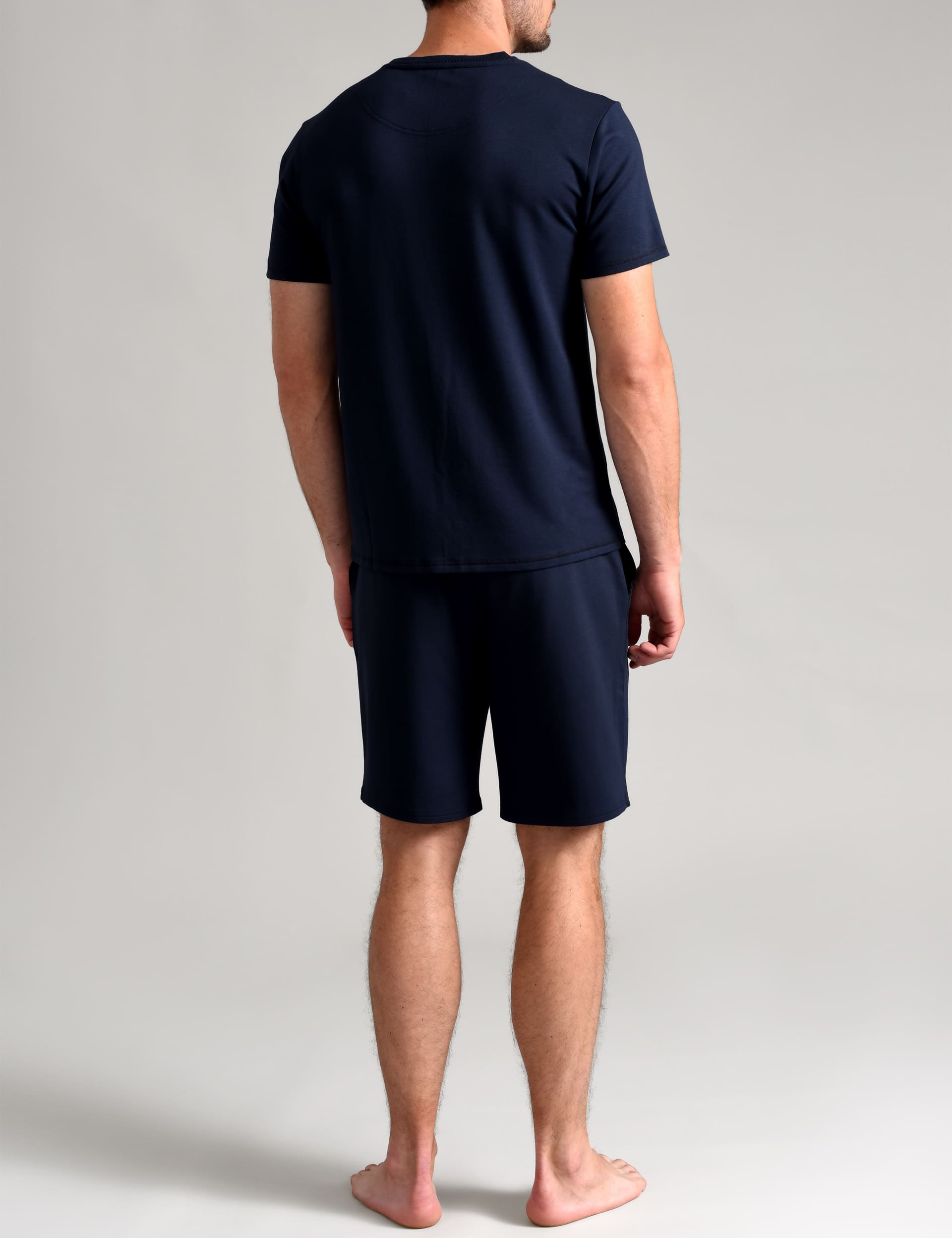 Ted Baker Men's Supersoft Jersey Pyjama Top - Navy, Navy