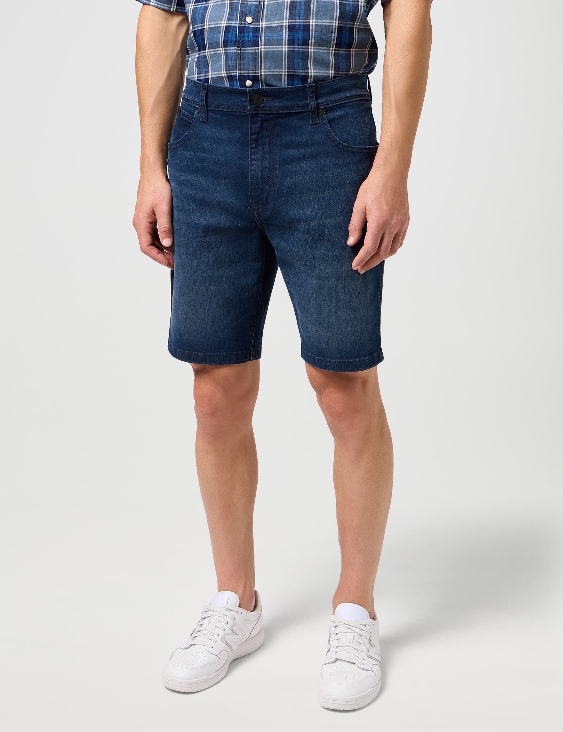 Wrangler Men's Cotton Rich 5 Pocket Denim Shorts