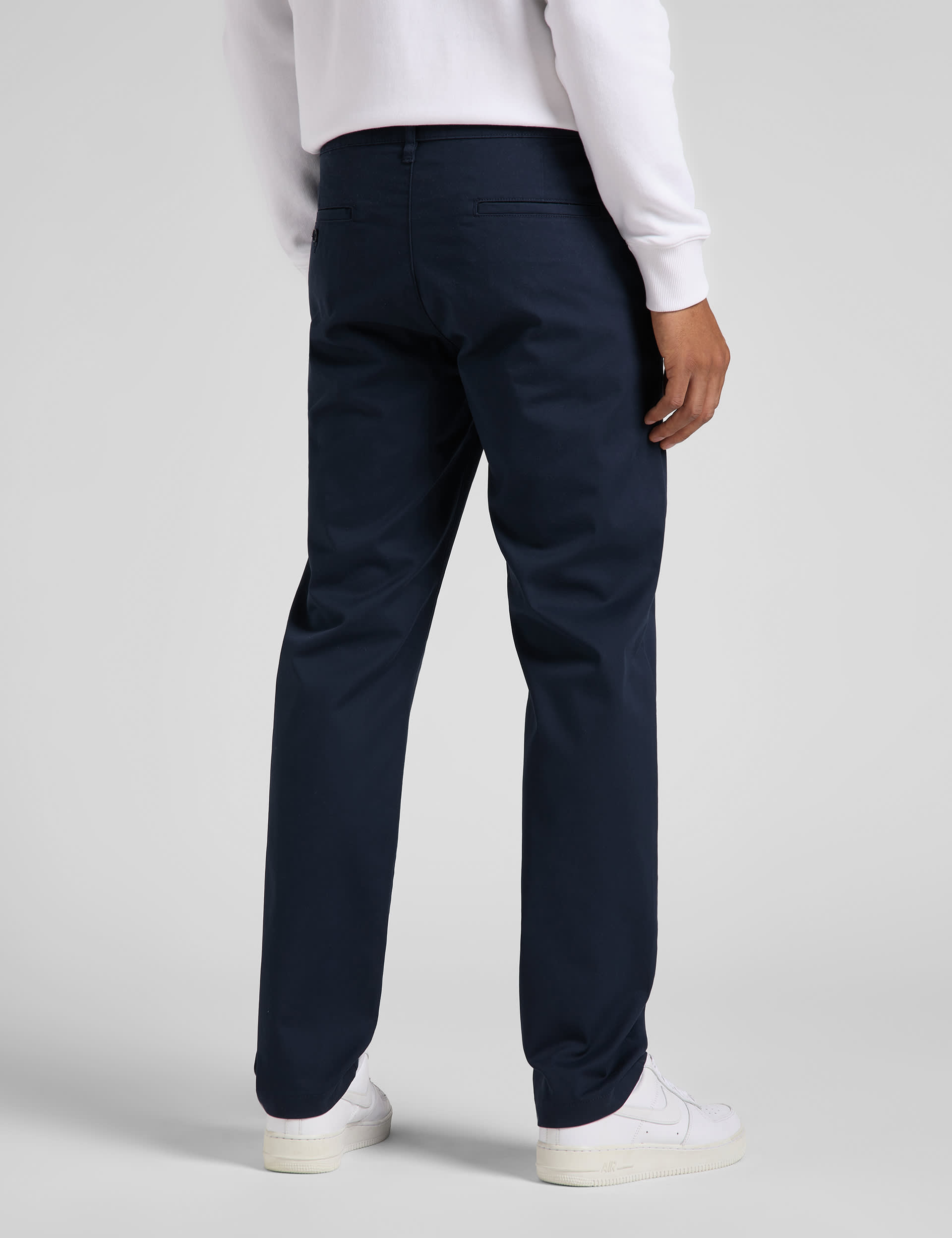 Lee Men's Regular Fit Chinos - 32-34 - Navy, Navy