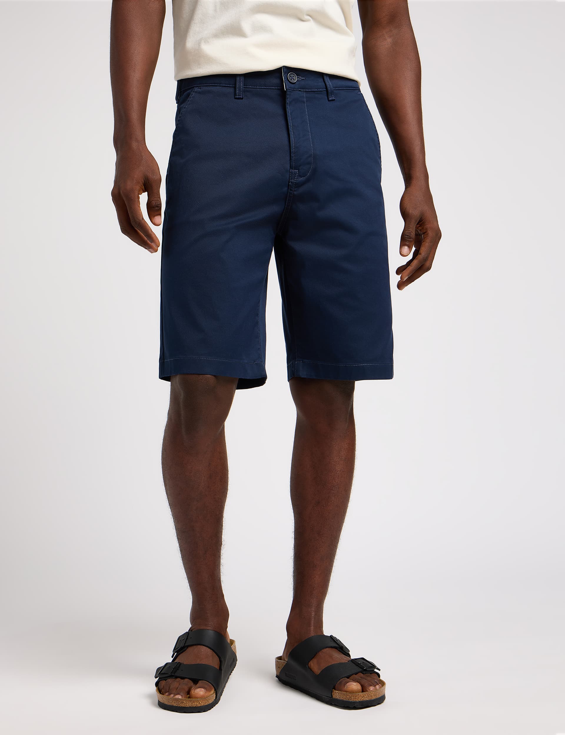 Lee Men's Chino Shorts - 34 - Navy, Navy