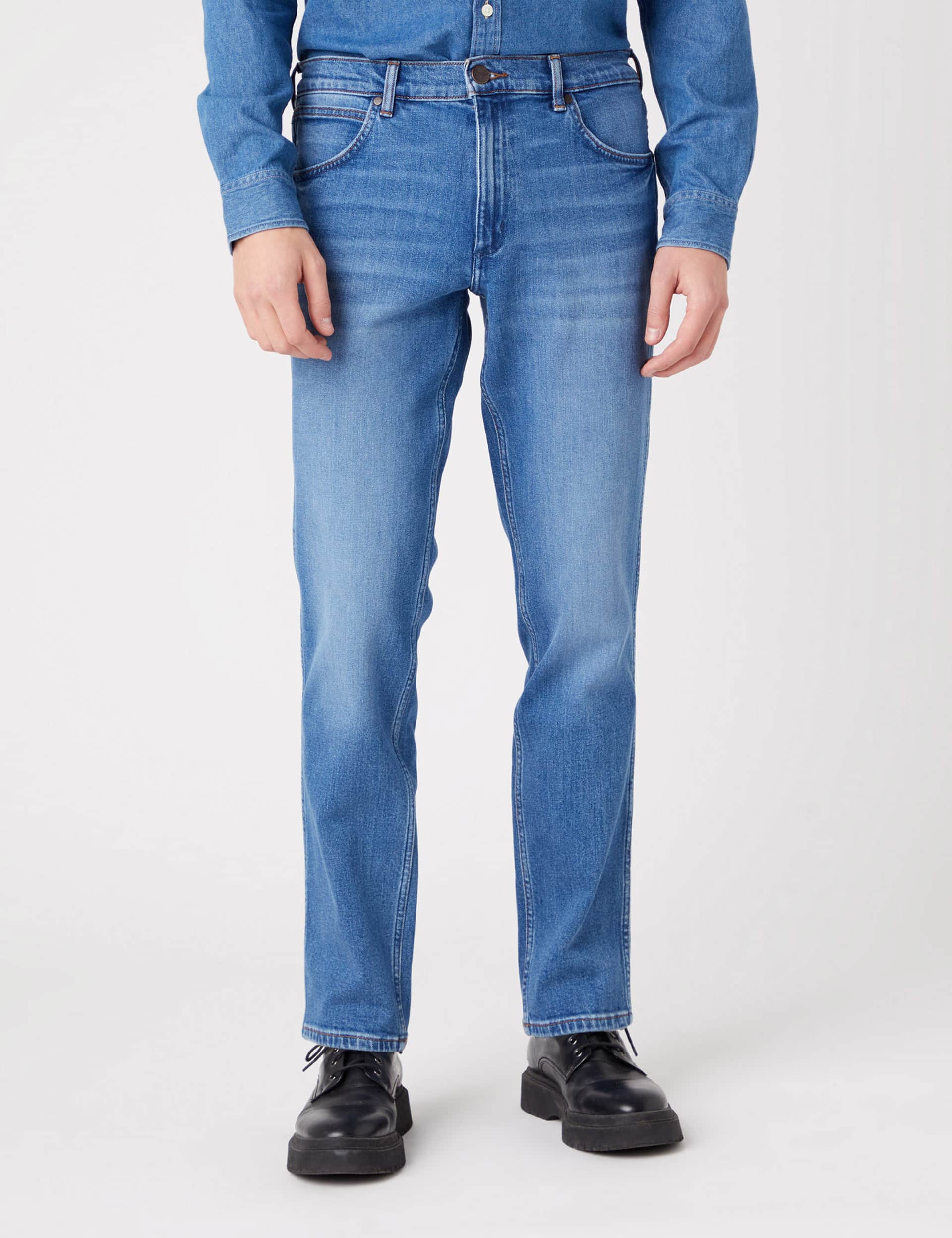 Wrangler Men's Regular Straight Fit Jeans