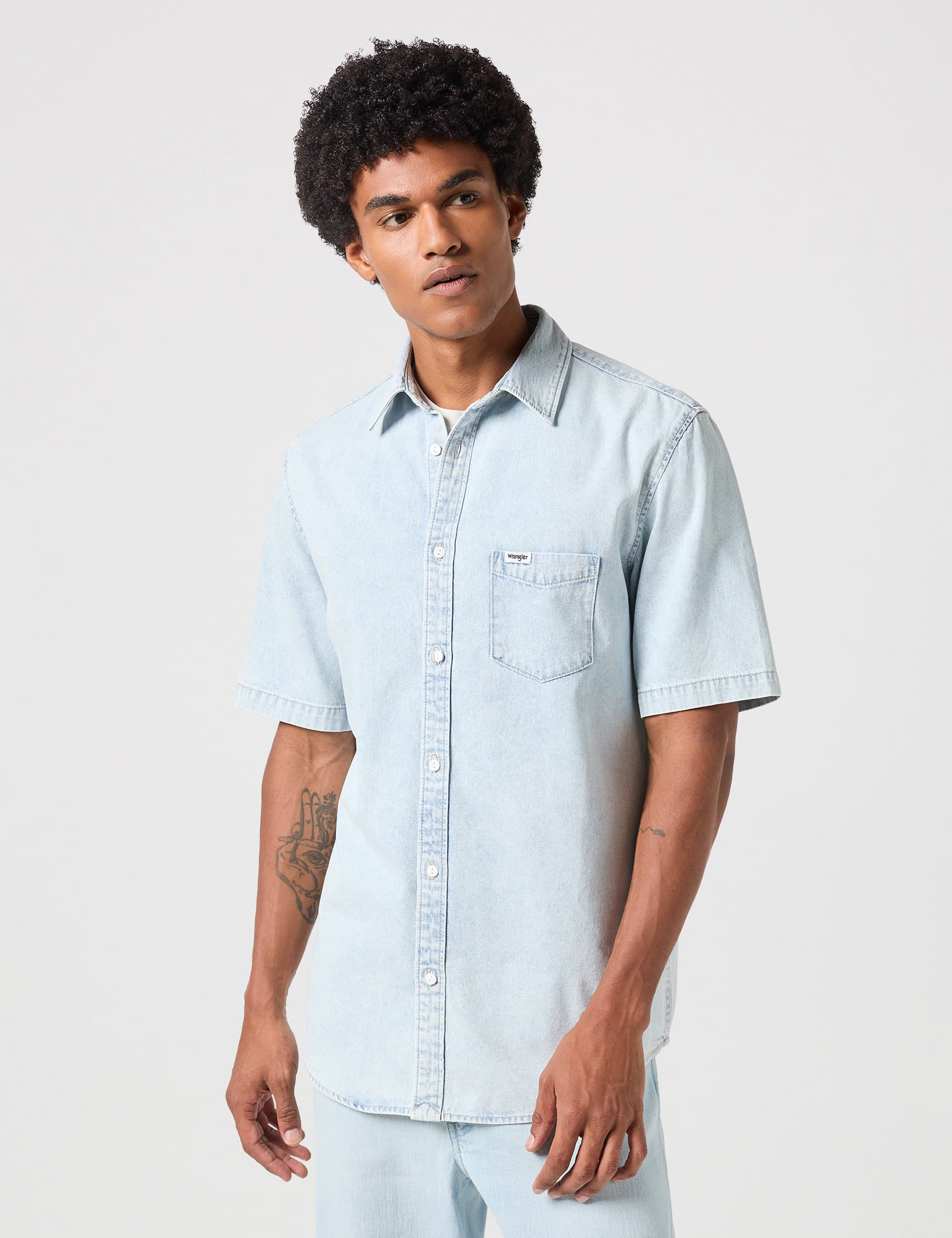 Wrangler Men's Pure Cotton Oxford Shirt