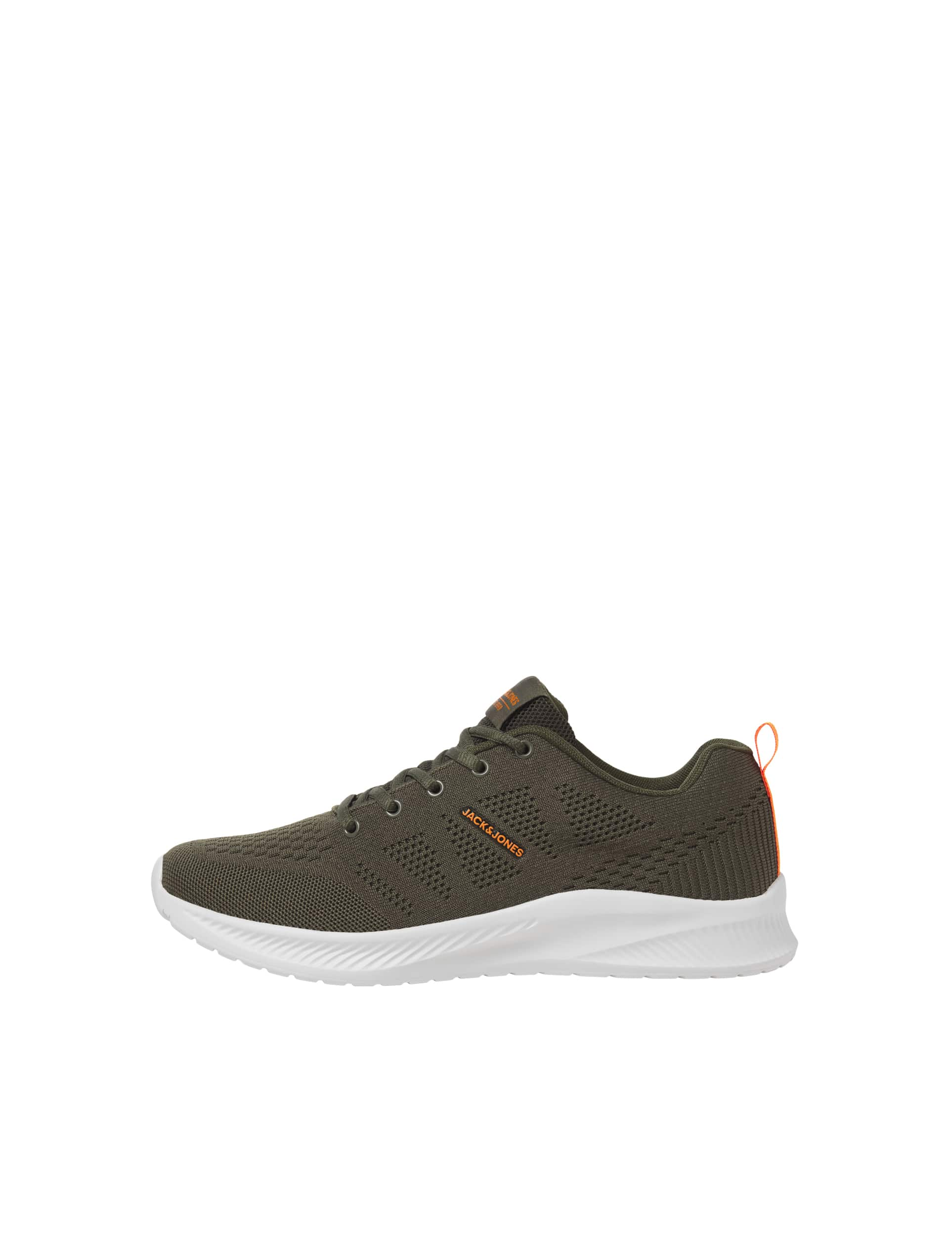 Jack & Jones Men's Lace-Up Trainers - 9 - Khaki, Khaki