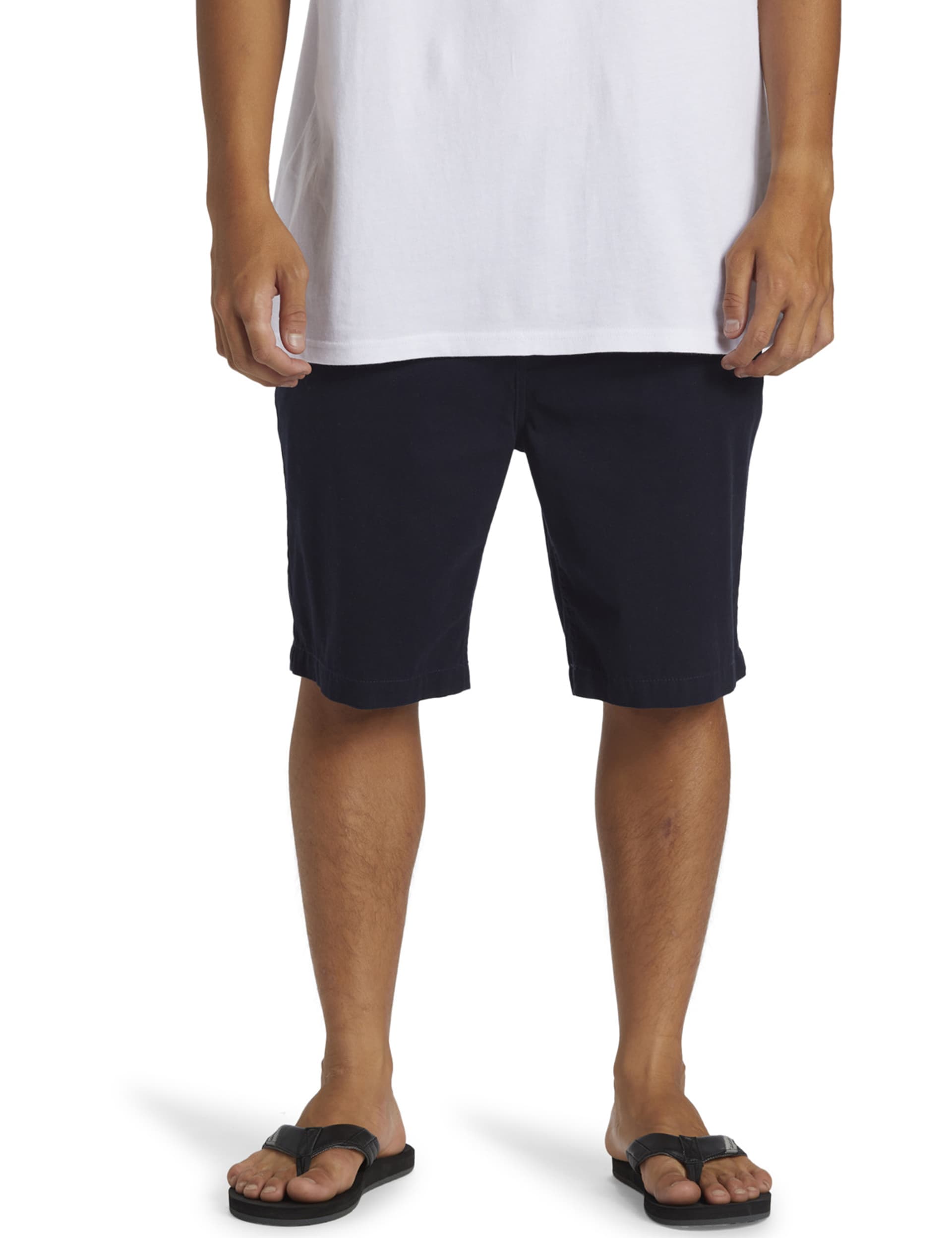 Quiksilver Men's Everyday Union Light Pure Cotton Shorts - 32REG - Navy, Navy,Black