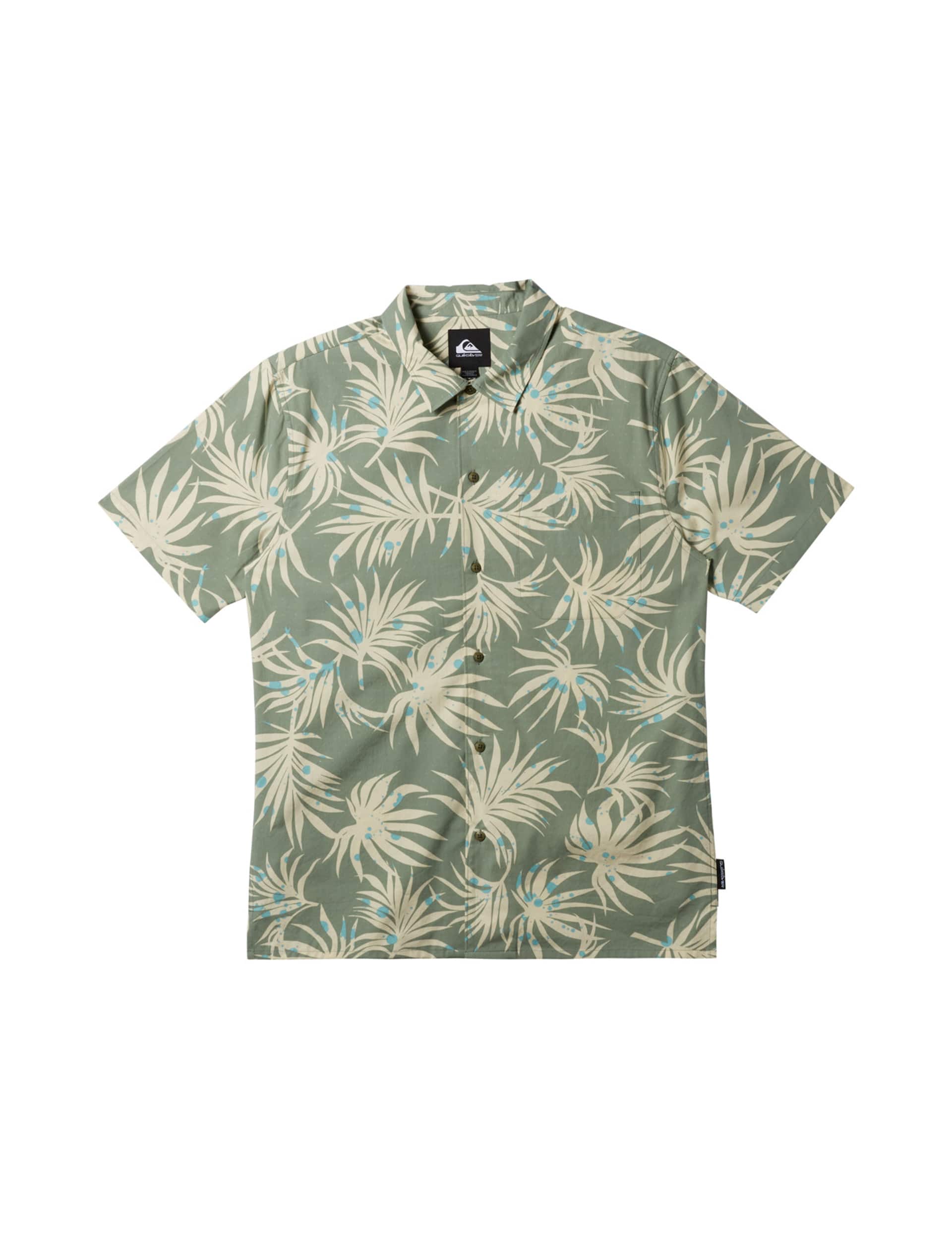 Quiksilver Men's Beach Club Cotton Rich Floral Shirt