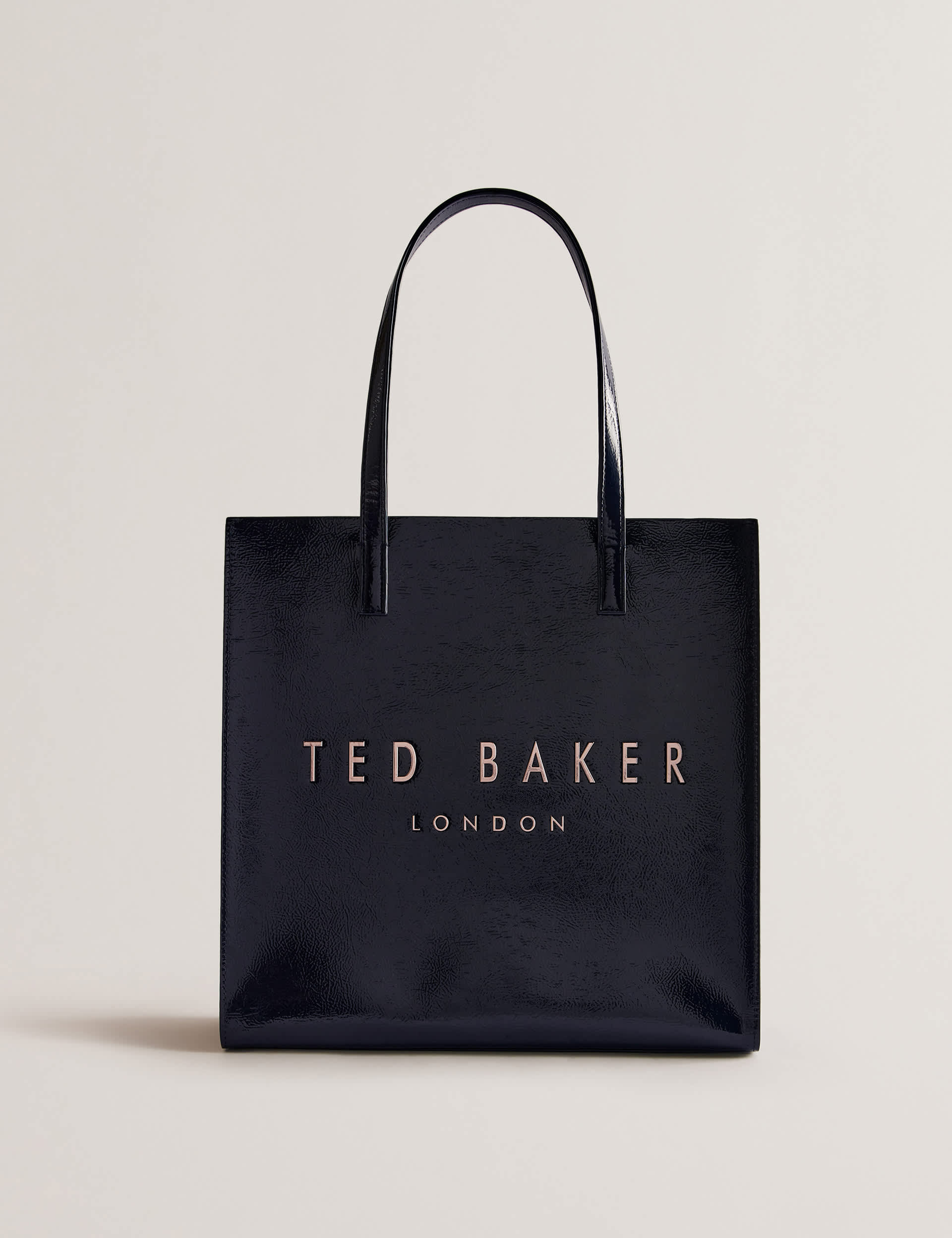 Ted Baker Women's Faux Leather Tote Bag - Navy, Navy,Black