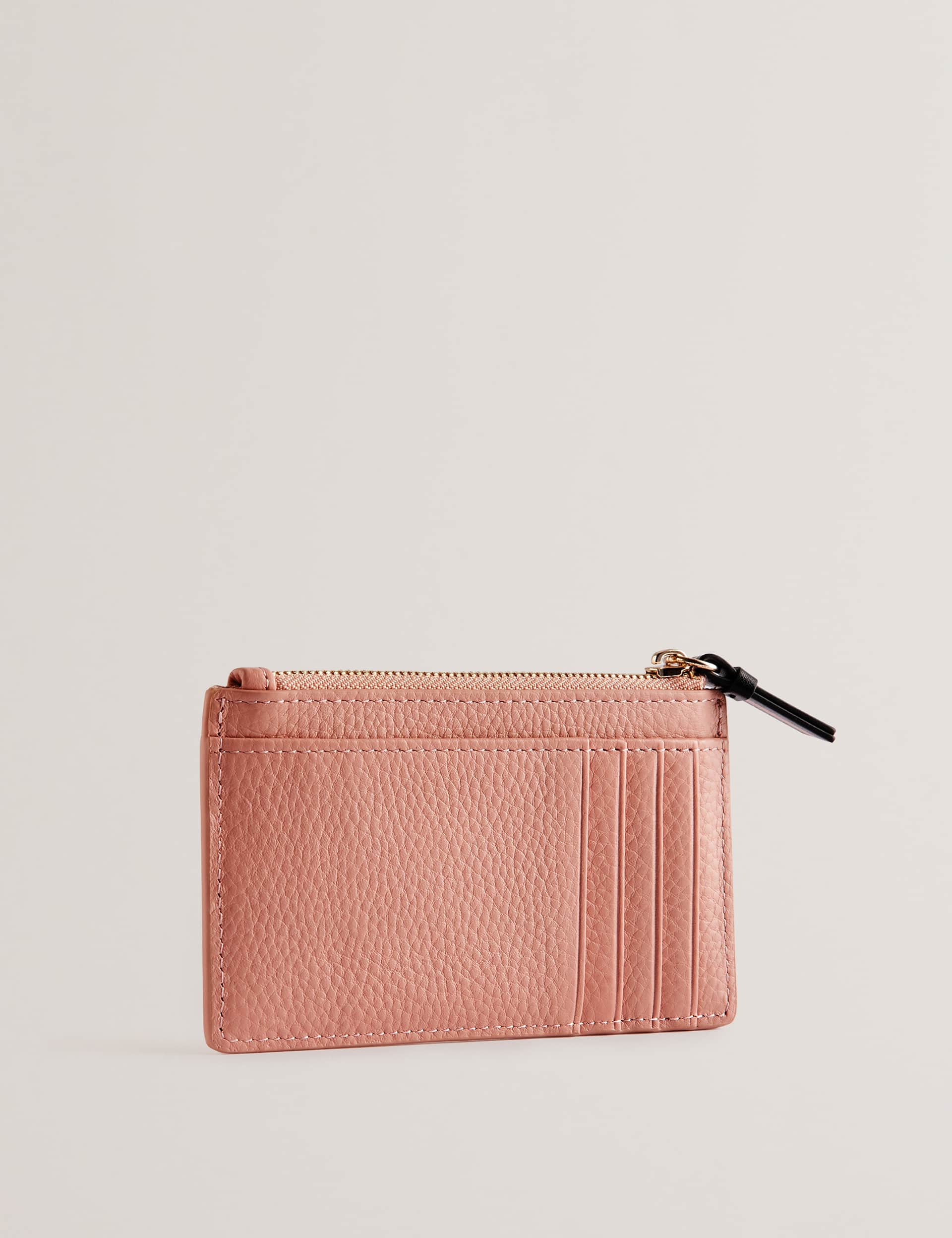 Ted Baker Women's Delfie Webbing Zip Card Holder - Pink, Pink