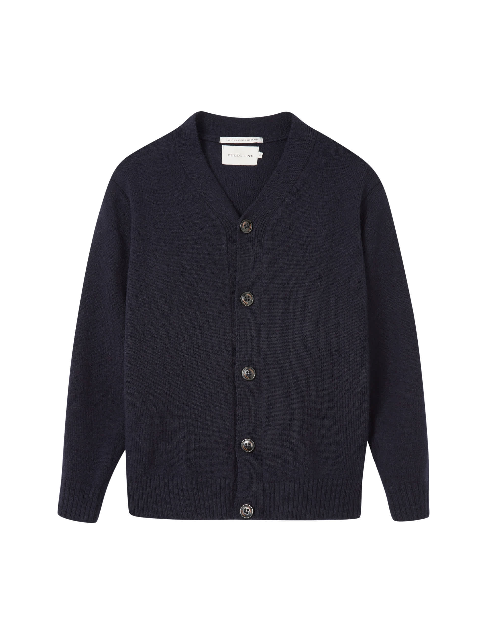 Peregrine Men's Makers Stitch Cardigan - XL - Navy, Yellow,Navy