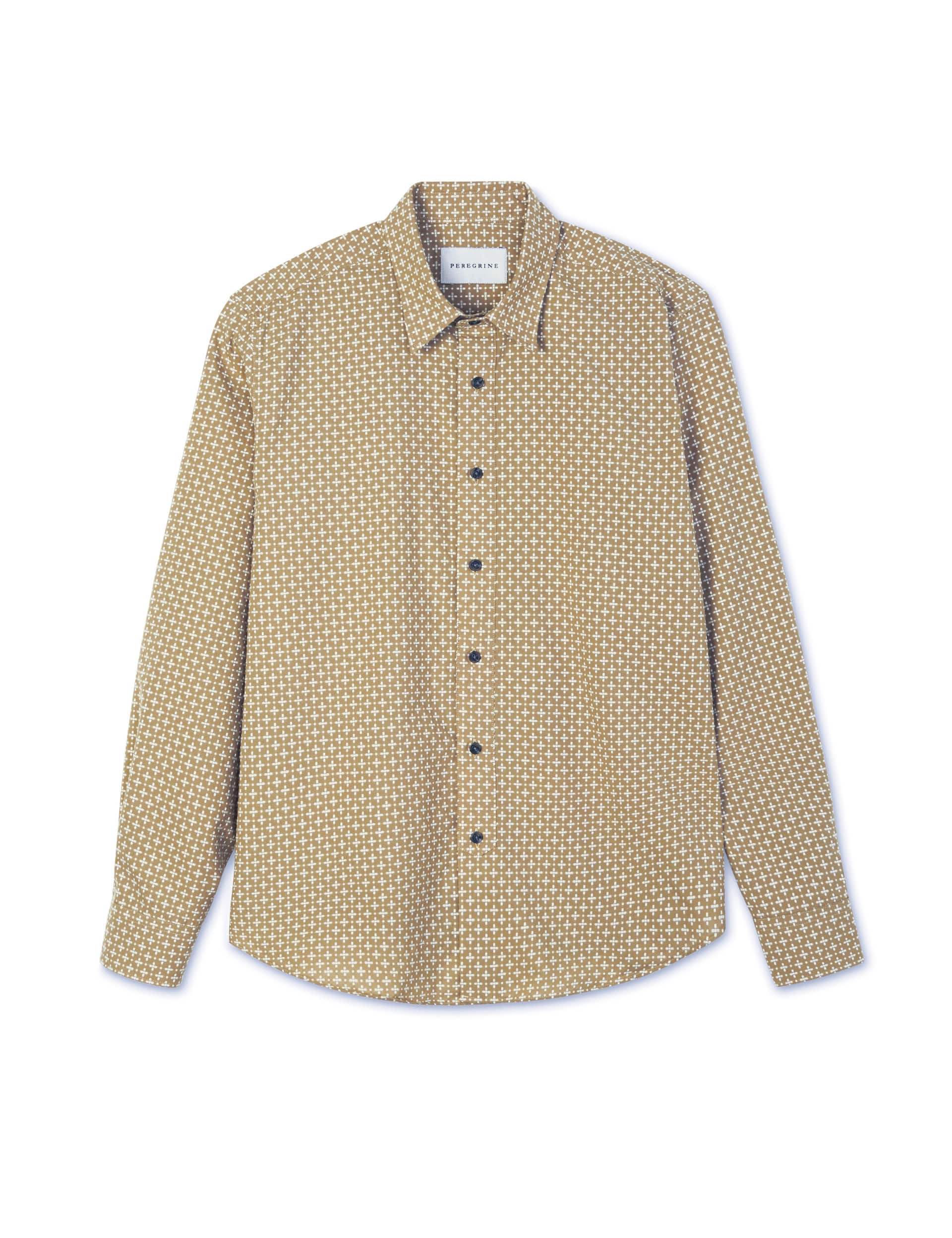 Peregrine Men's Club Shirt - Beige, Blue,Beige