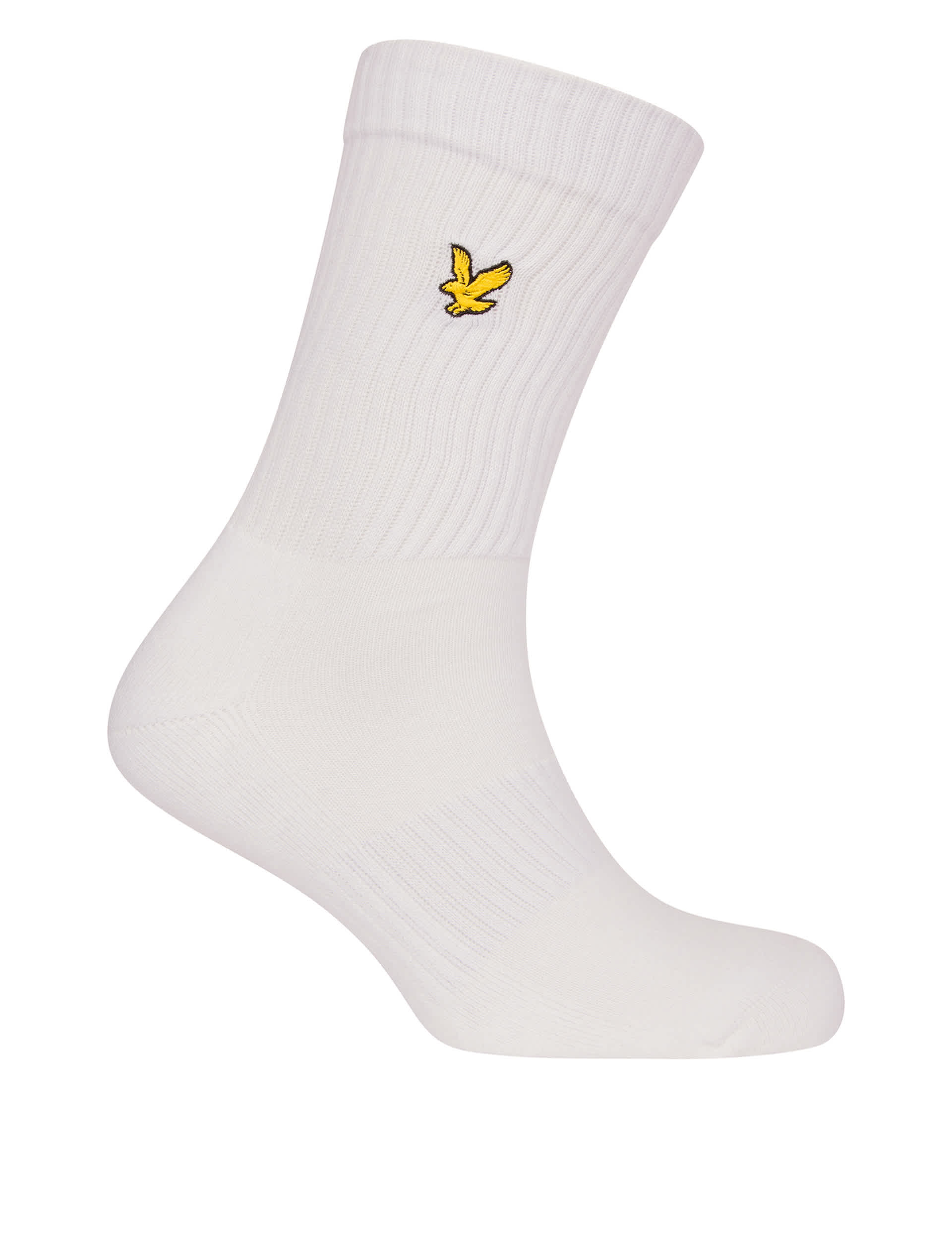 Lyle & Scott Men's 3pk Cotton Rich Sports Socks - 7-11 - Multi, Multi