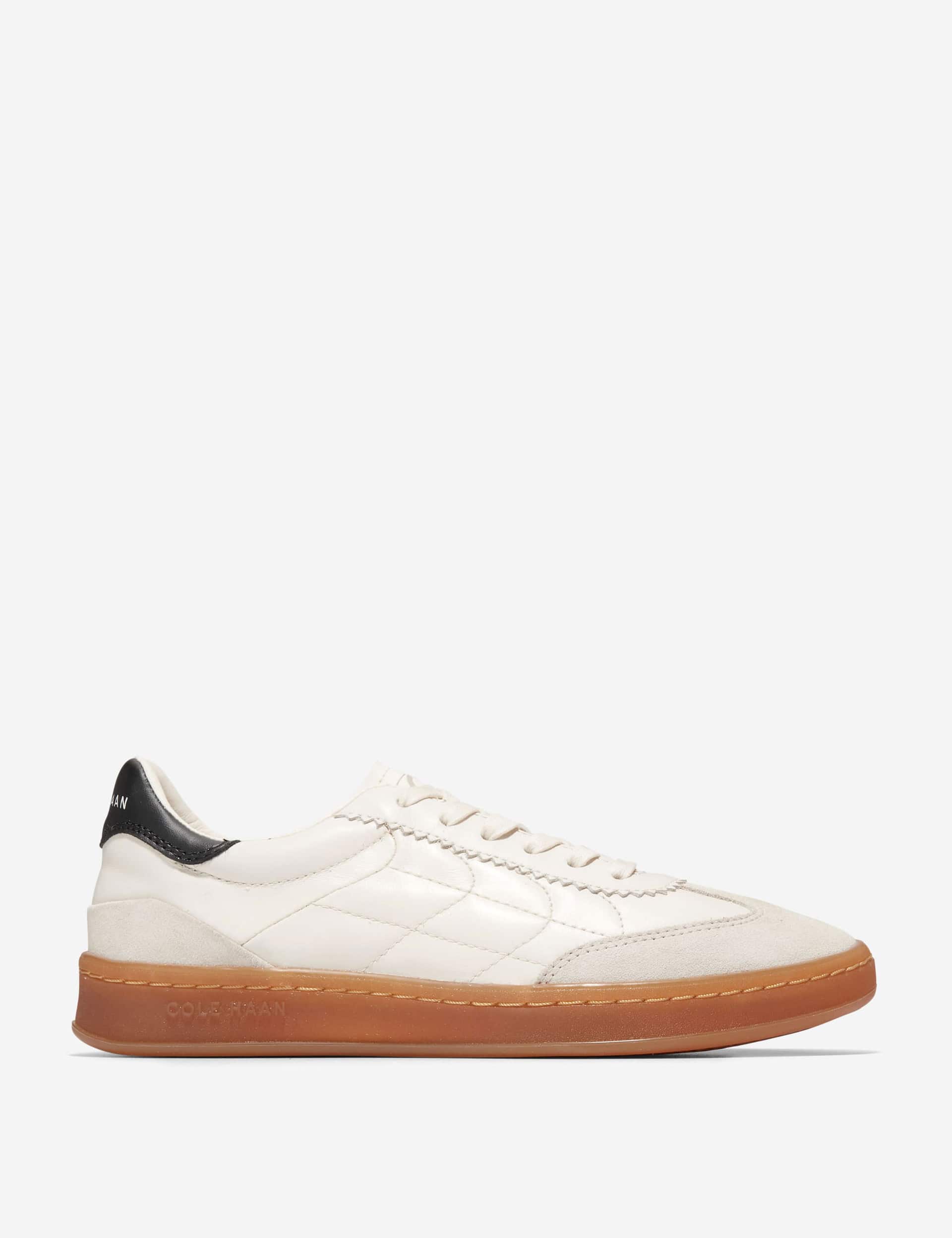 Cole Haan Women's Grandpro Breakaway Leather Lace Up Trainers