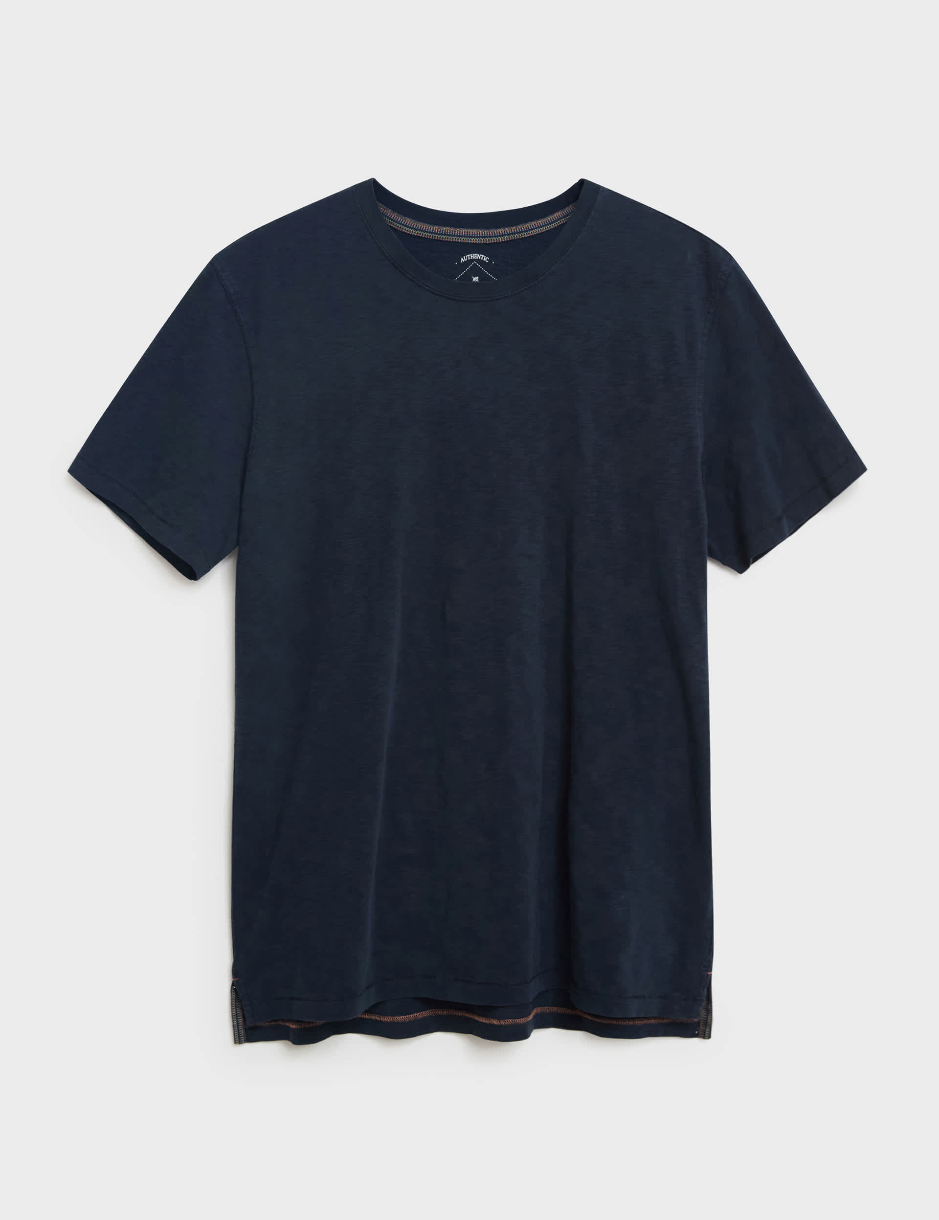 White Stuff Men's Pure Cotton Crew Neck T-Shirt - Navy, Navy