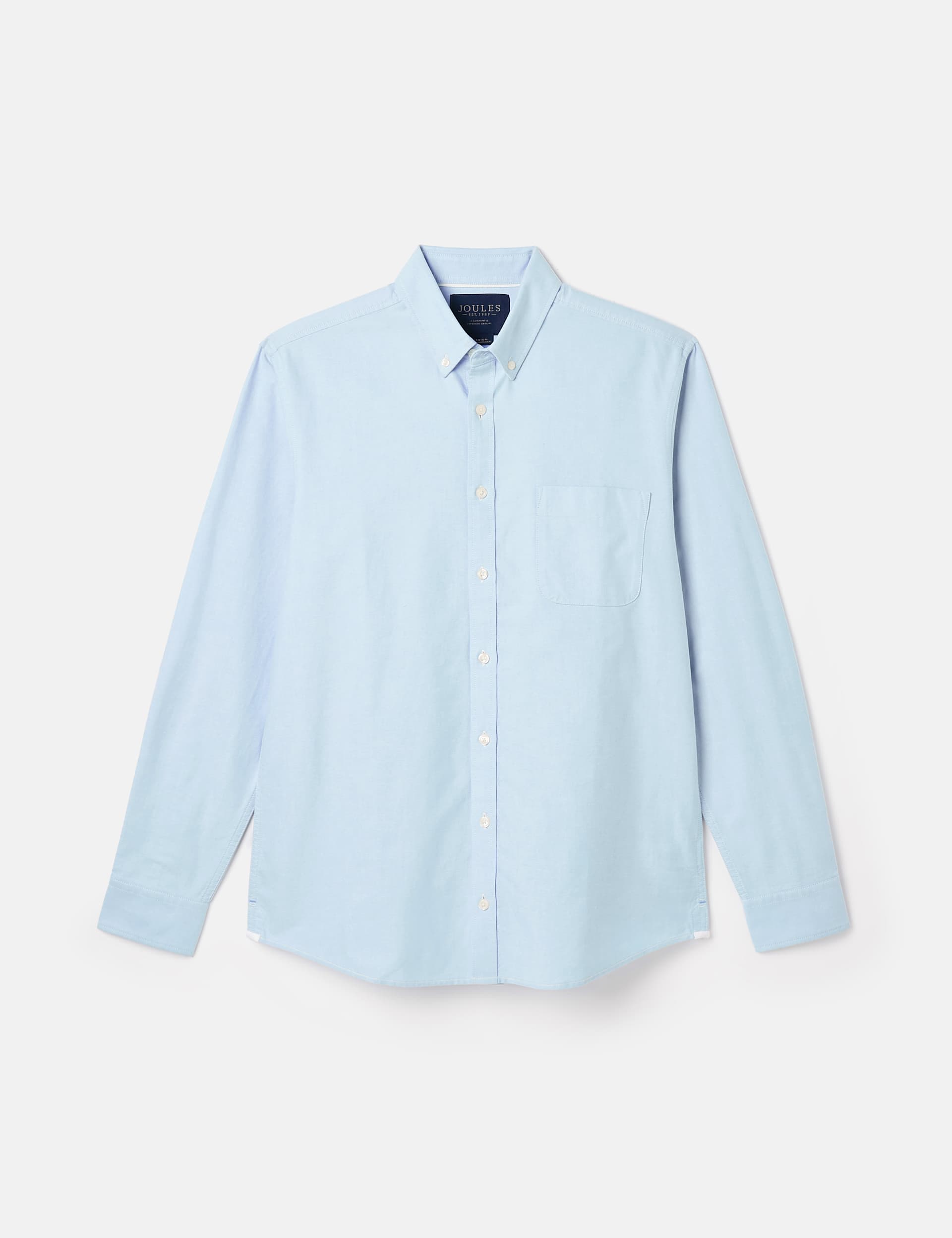 Joules Men's Pure Cotton Oxford Shirt - Blue, Blue,Green,White