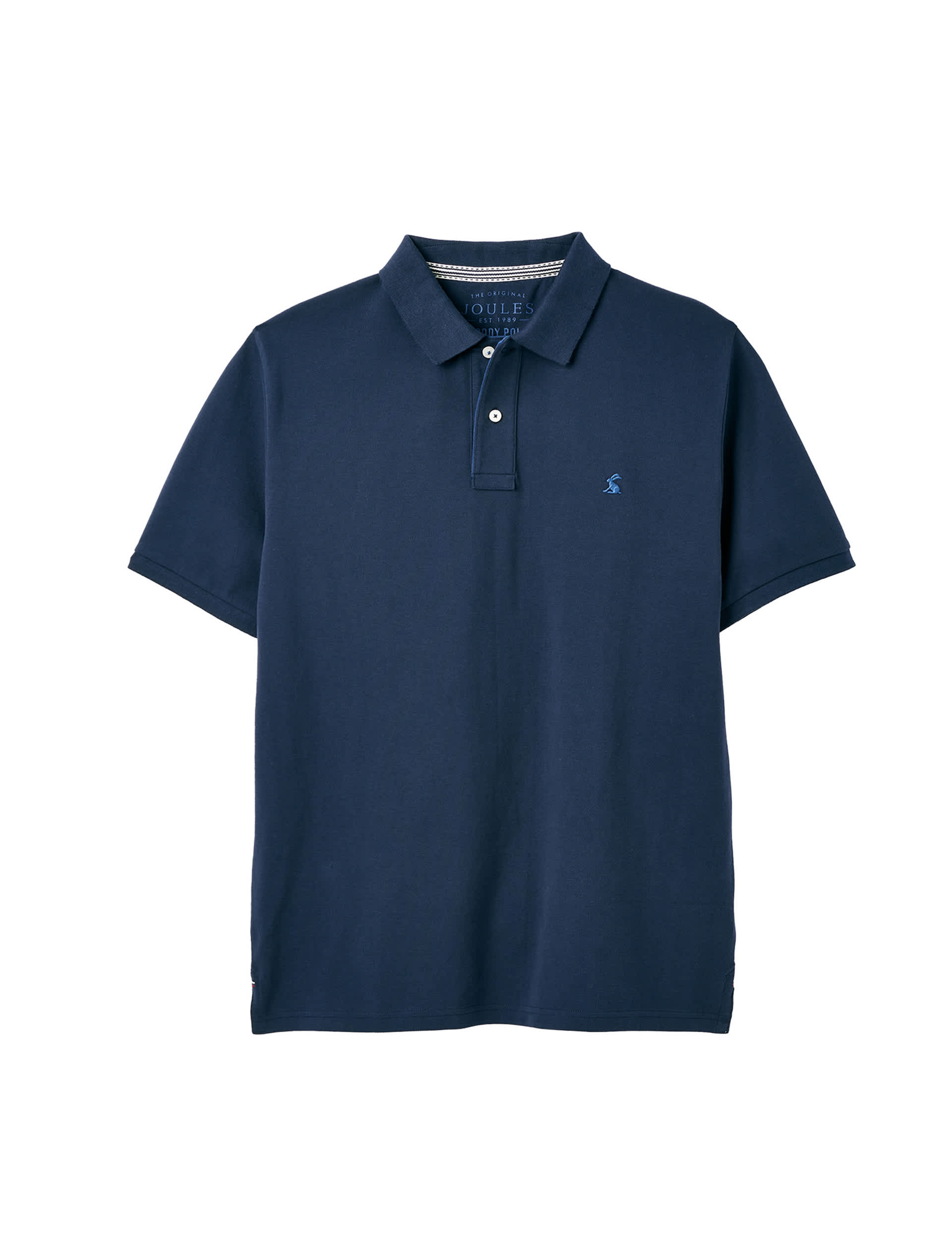 Joules Men's Pure Cotton Pique Polo Shirt - M - Navy, Navy