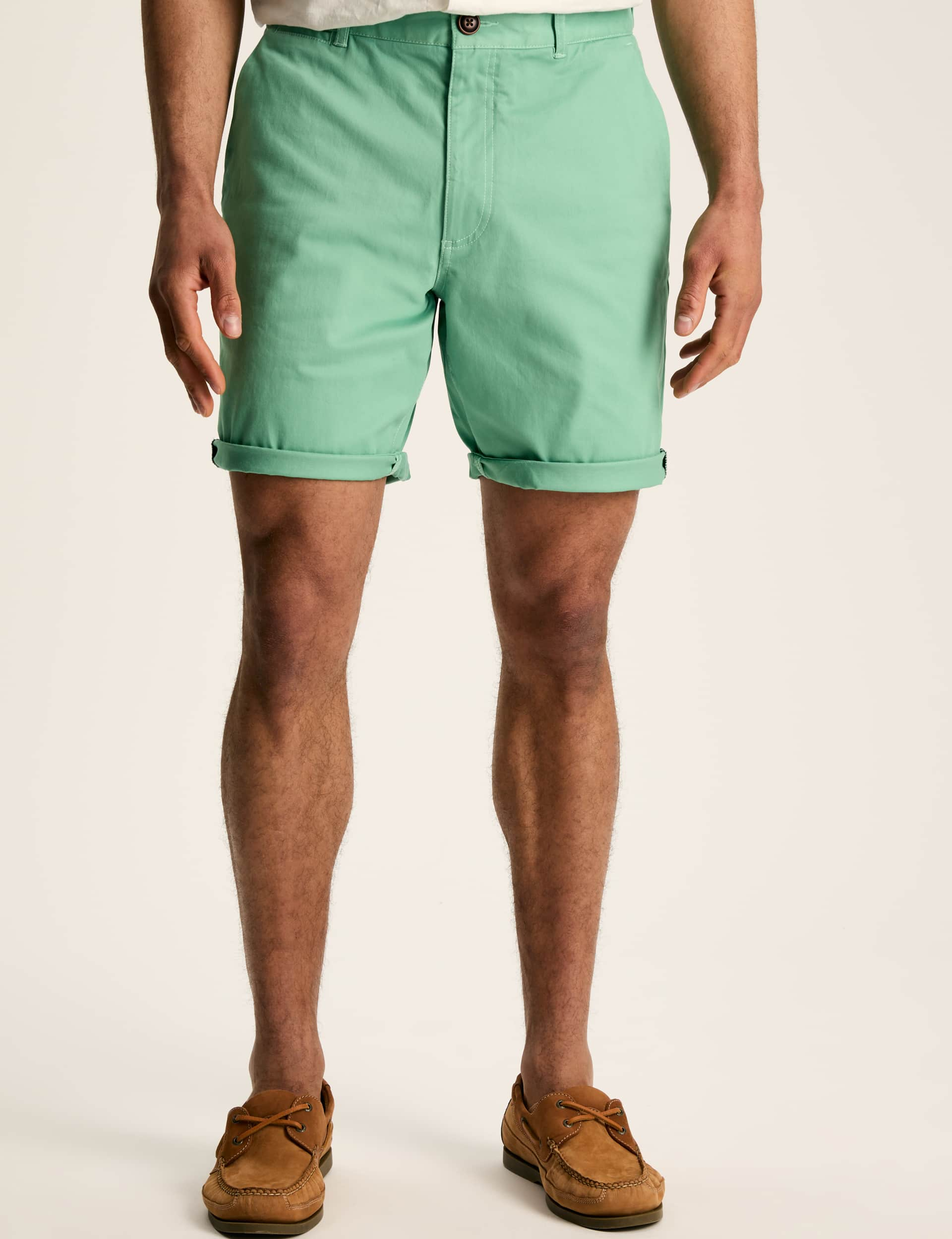 Joules Men's Regular Fit Cotton Rich Chino Shorts - 38REG - Green, Green