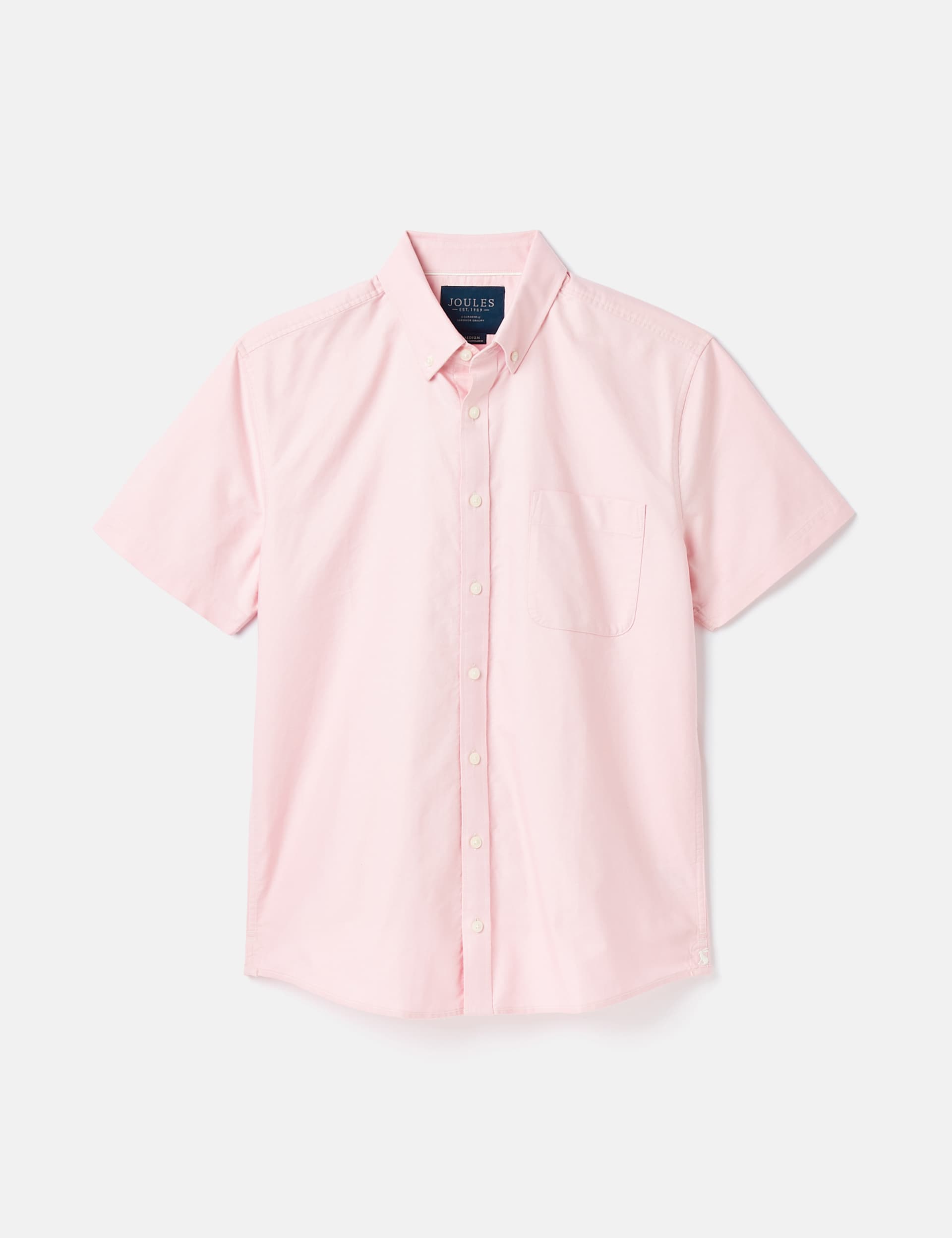 Joules Men's Pure Cotton Oxford Shirt - Pink, Pink