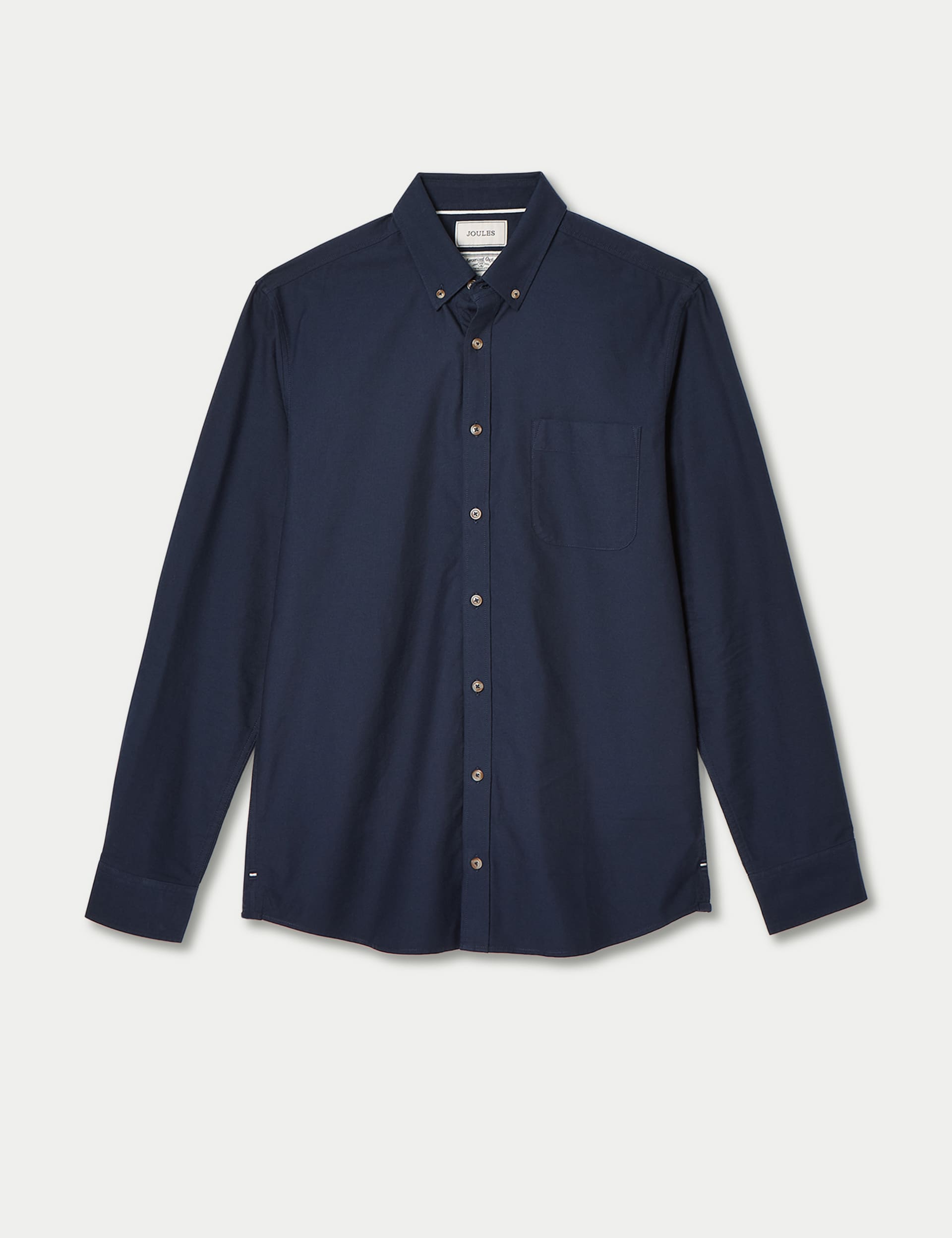 Joules Men's Pure Cotton Oxford Shirt - Navy, Navy,Pink