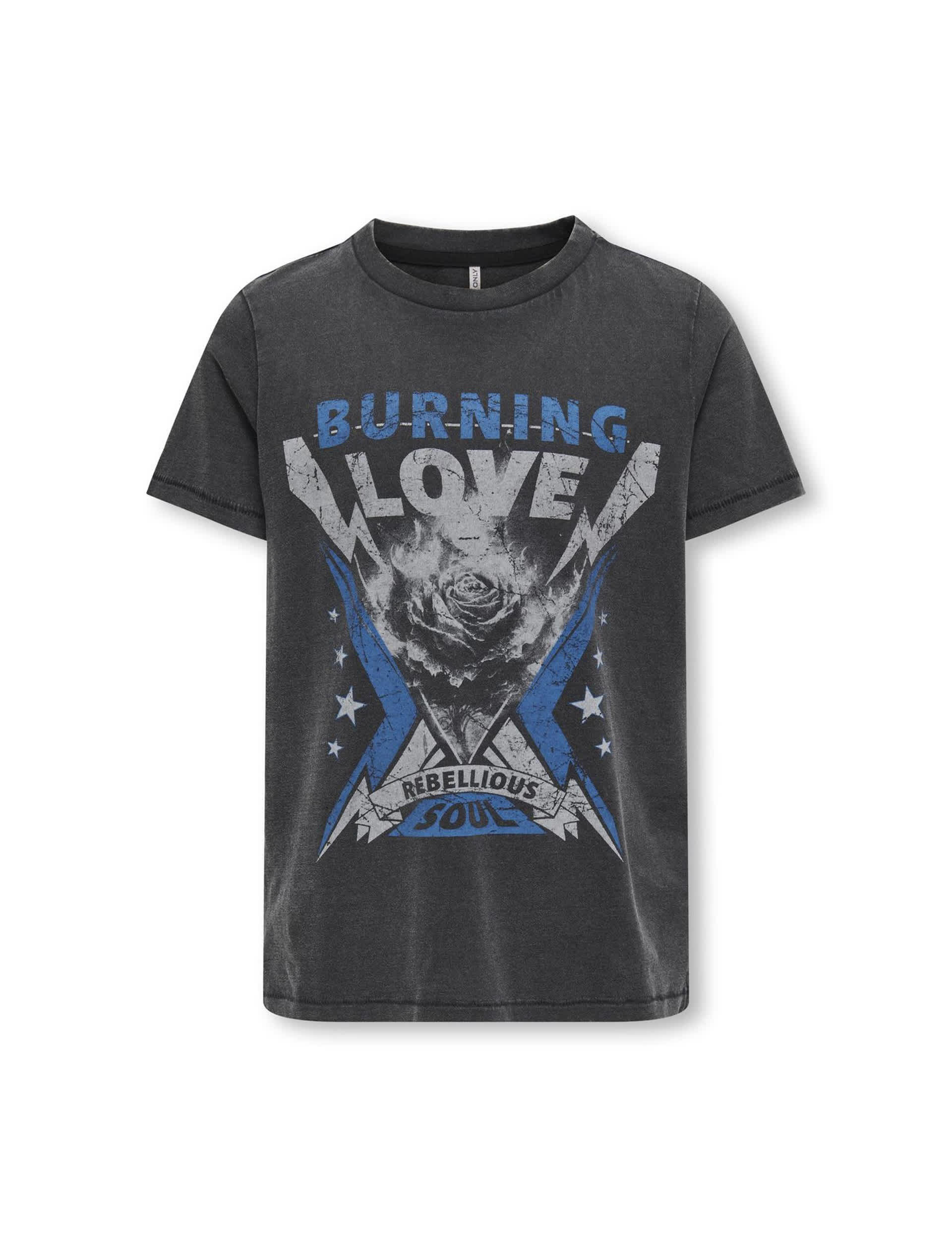 Kids Only Girls Pure Cotton Print T-Shirt (7-14 Yrs)