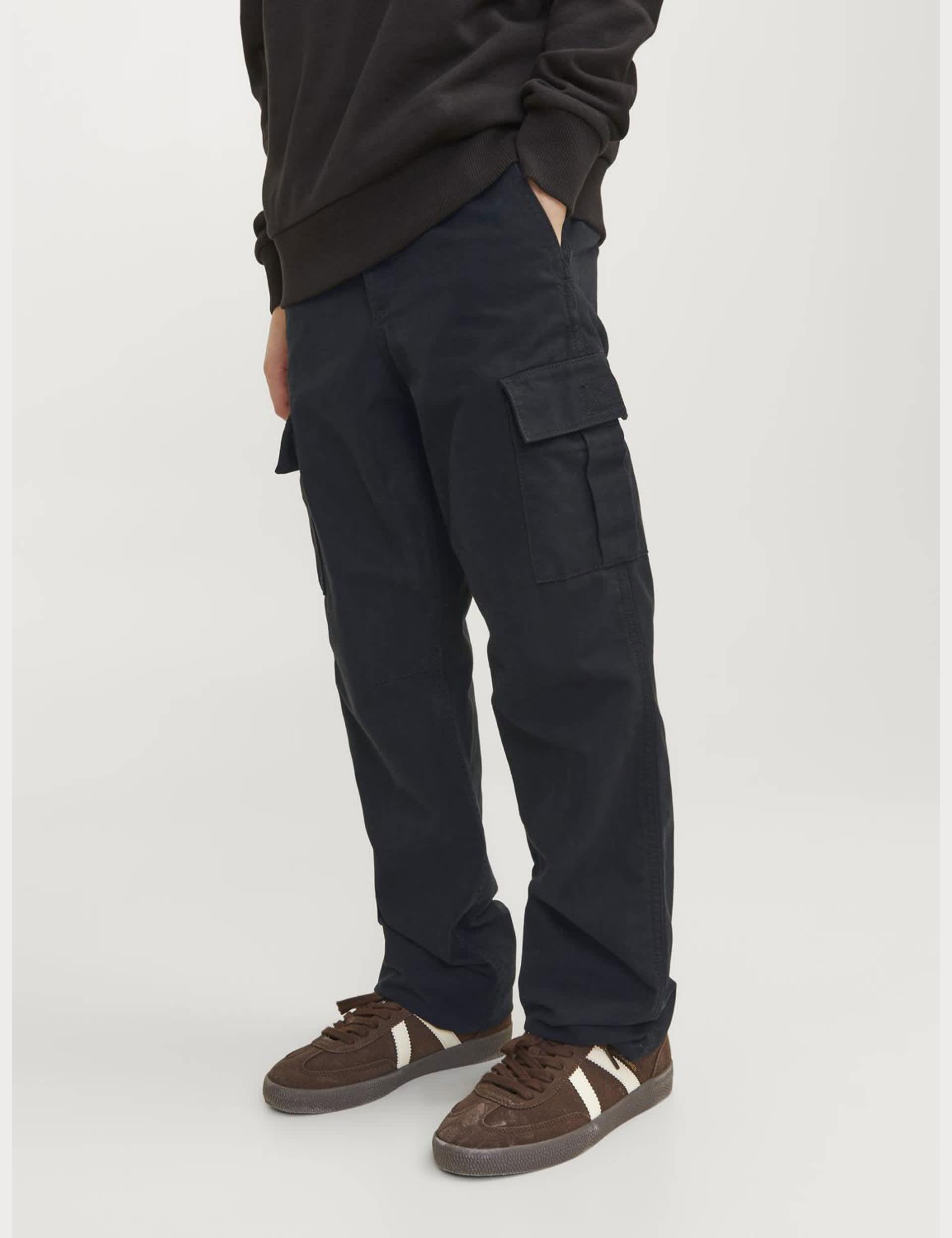 Jack & Jones Junior Boys Pure Cotton Cargo Trousers (8-16 Yrs)