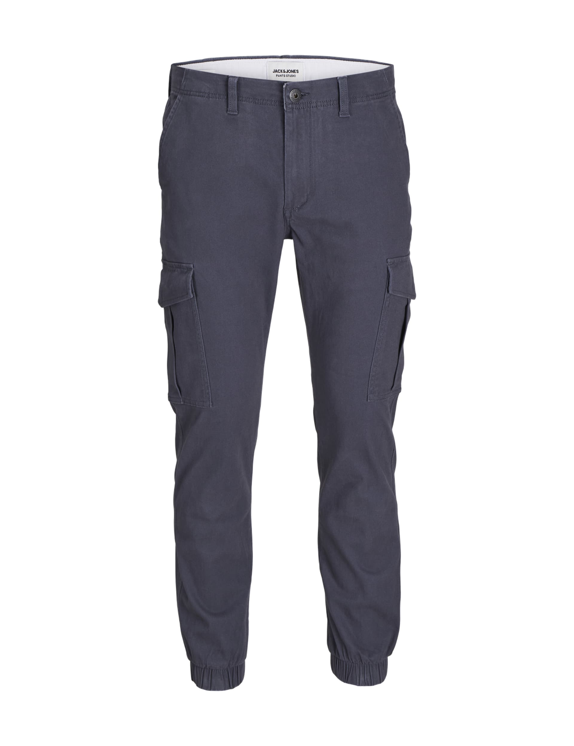 Jack & Jones Junior Boys Pure Cotton Cargo Trousers (8-16 Yrs) - 10y - Navy, Navy