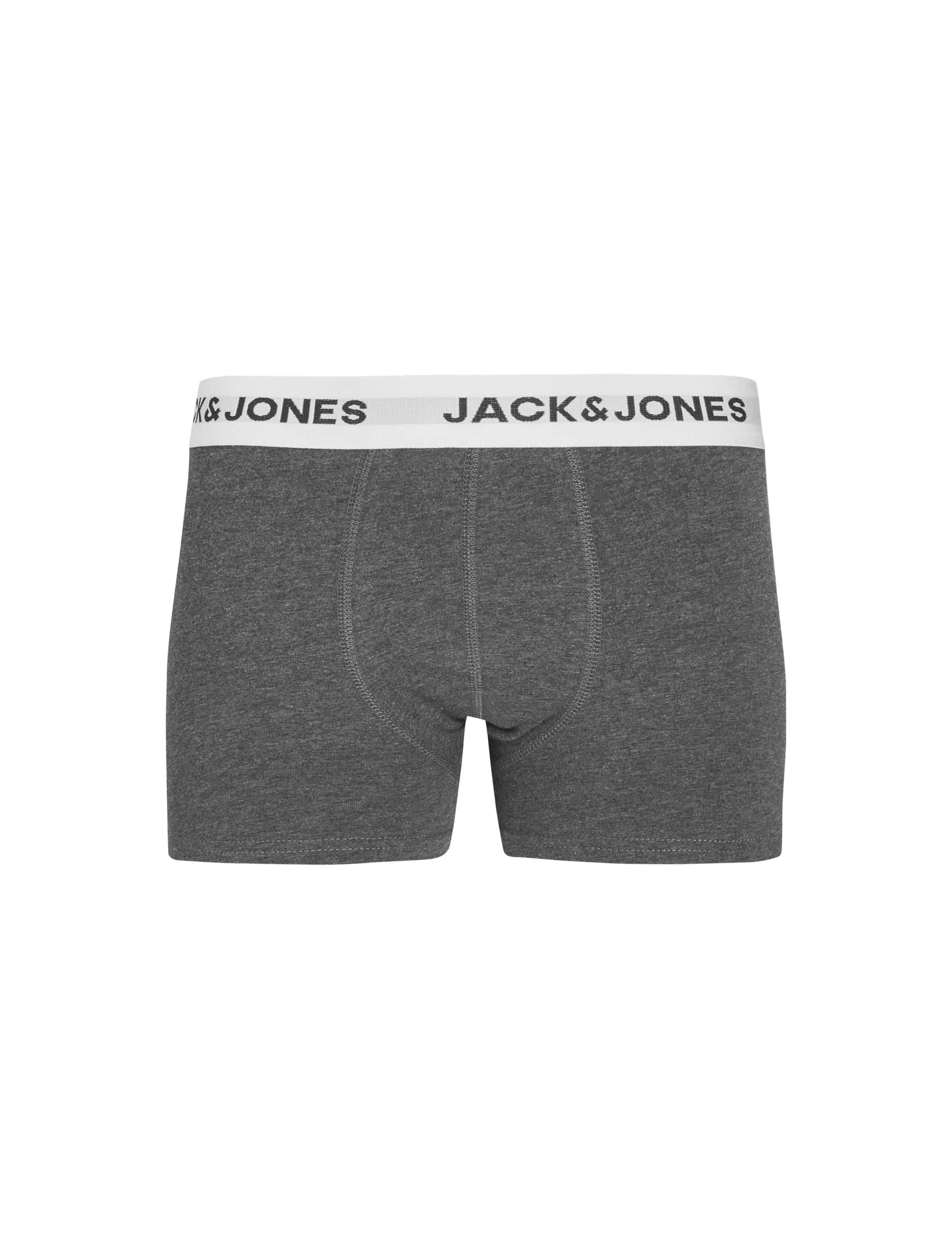 Jack & Jones Junior Boys 5pk Cotton Rich Trunks (8-16 Yrs) - 16y - Multi, Multi