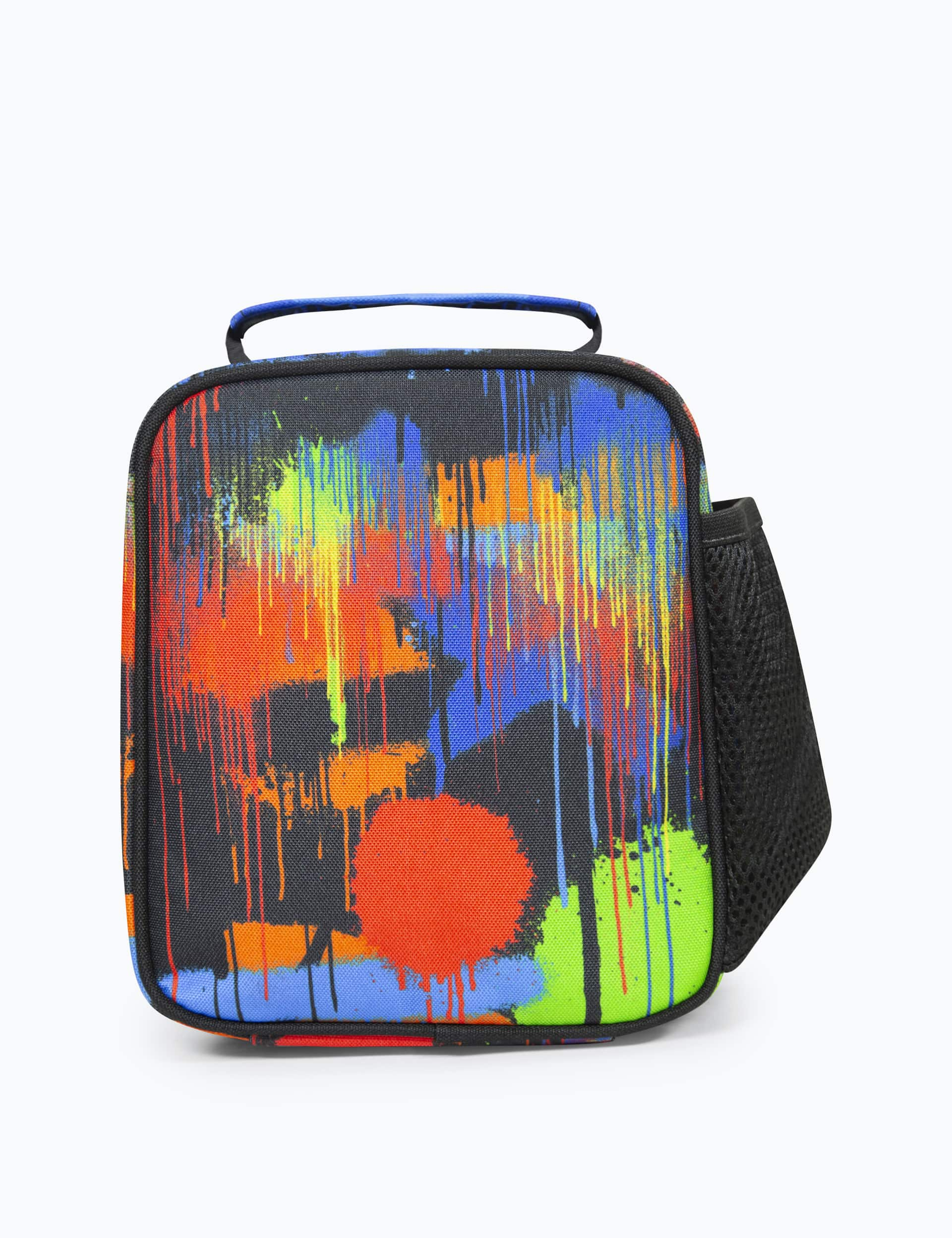 Hype Kids Spray Paint Print Lunch Box - Multi, Multi