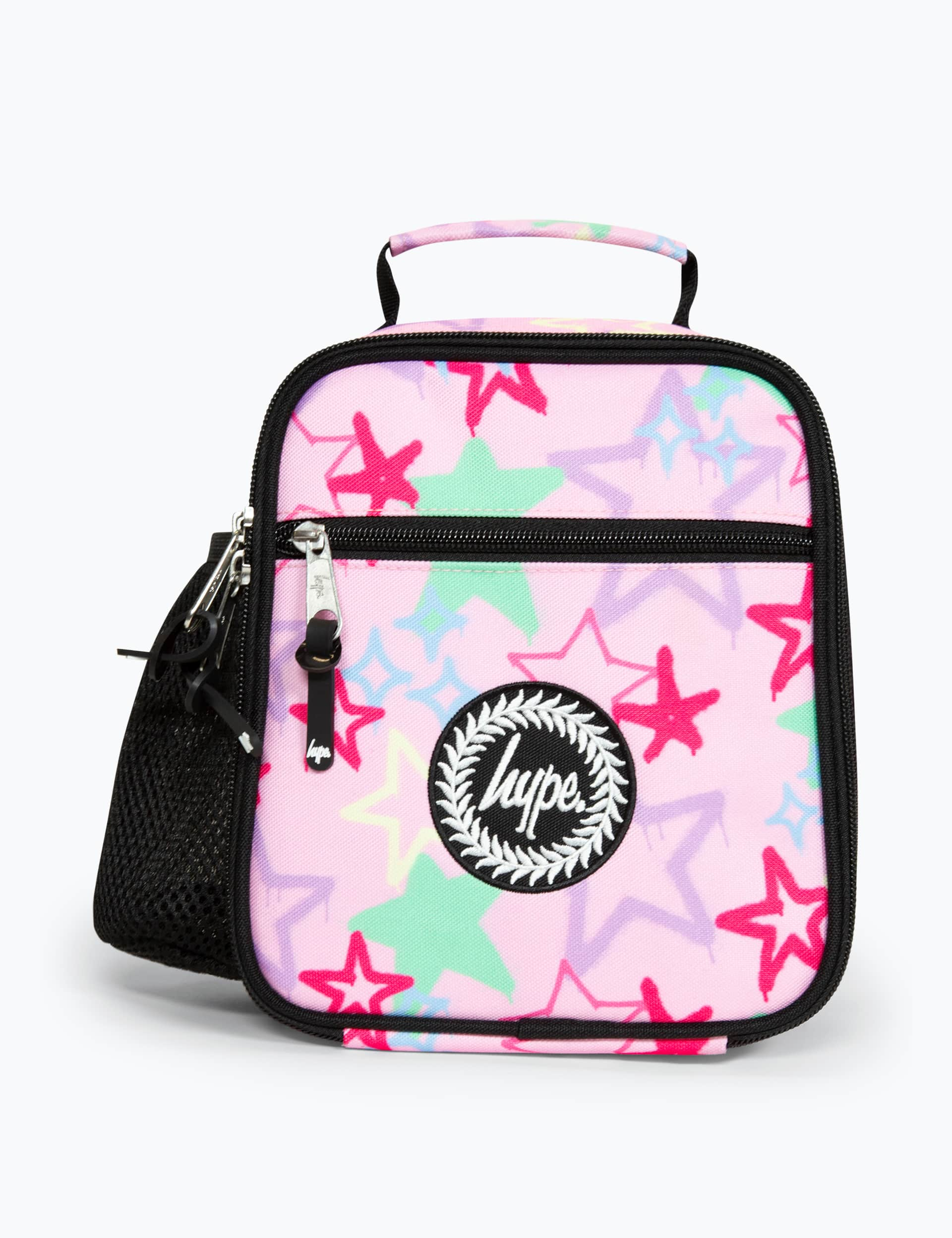 Hype Kids Graffiti Stars Print Lunch Box - Black, Black