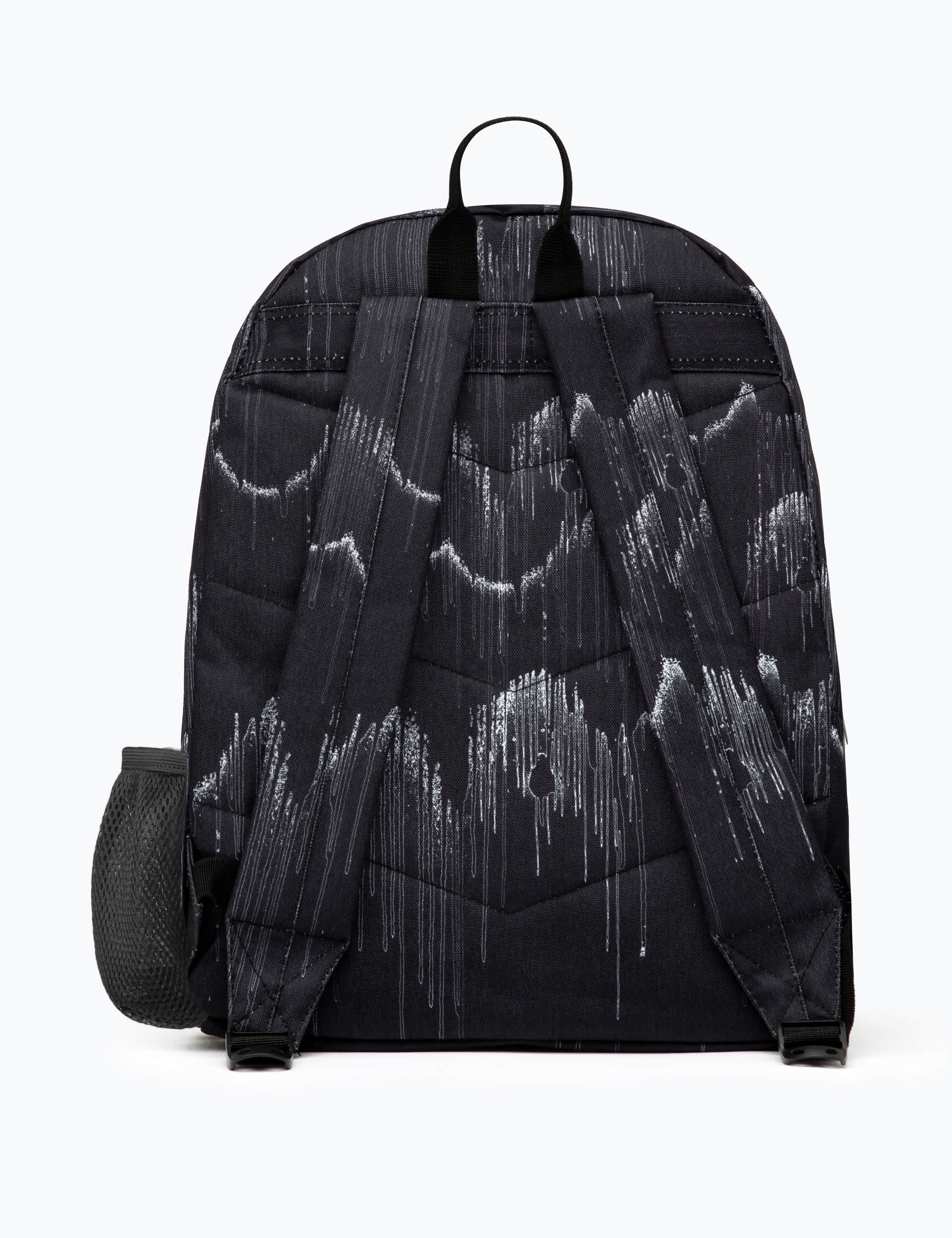 Hype Kids Printed Backpack - Black Mix, Black Mix