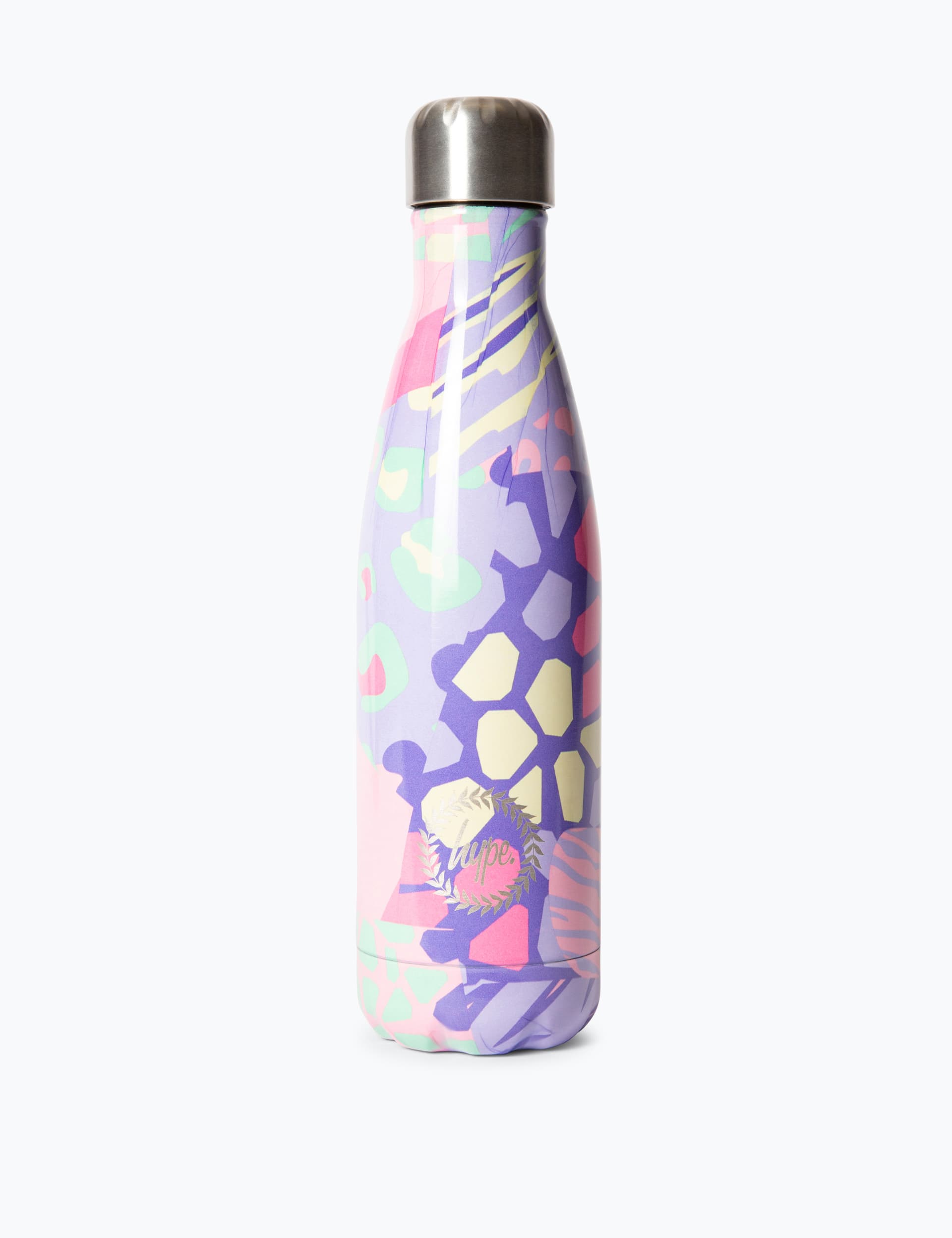 Hype Kids Pastel Print Water Bottle - Multi, Multi