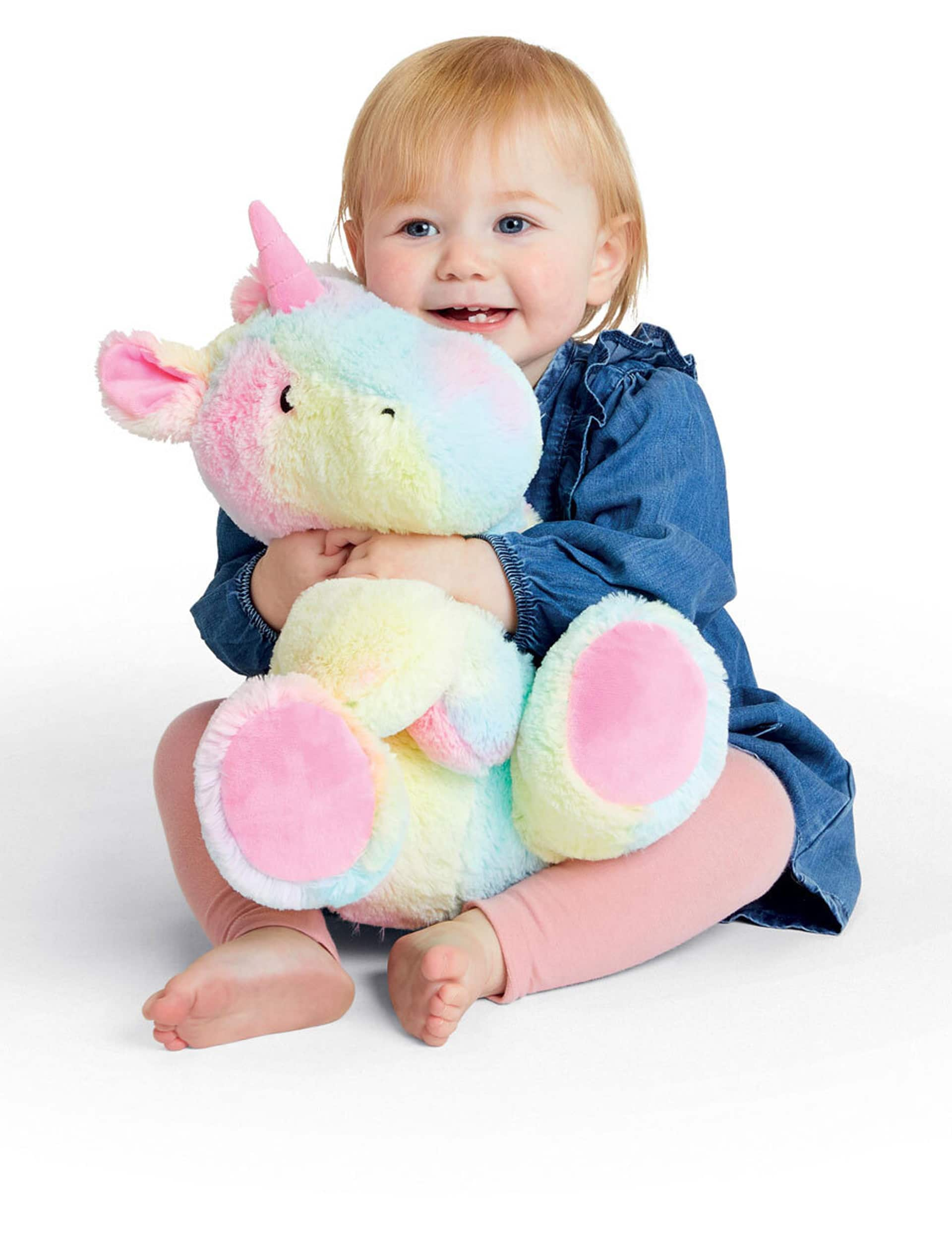 Snuggle Buddies Unicorn Soft Toy