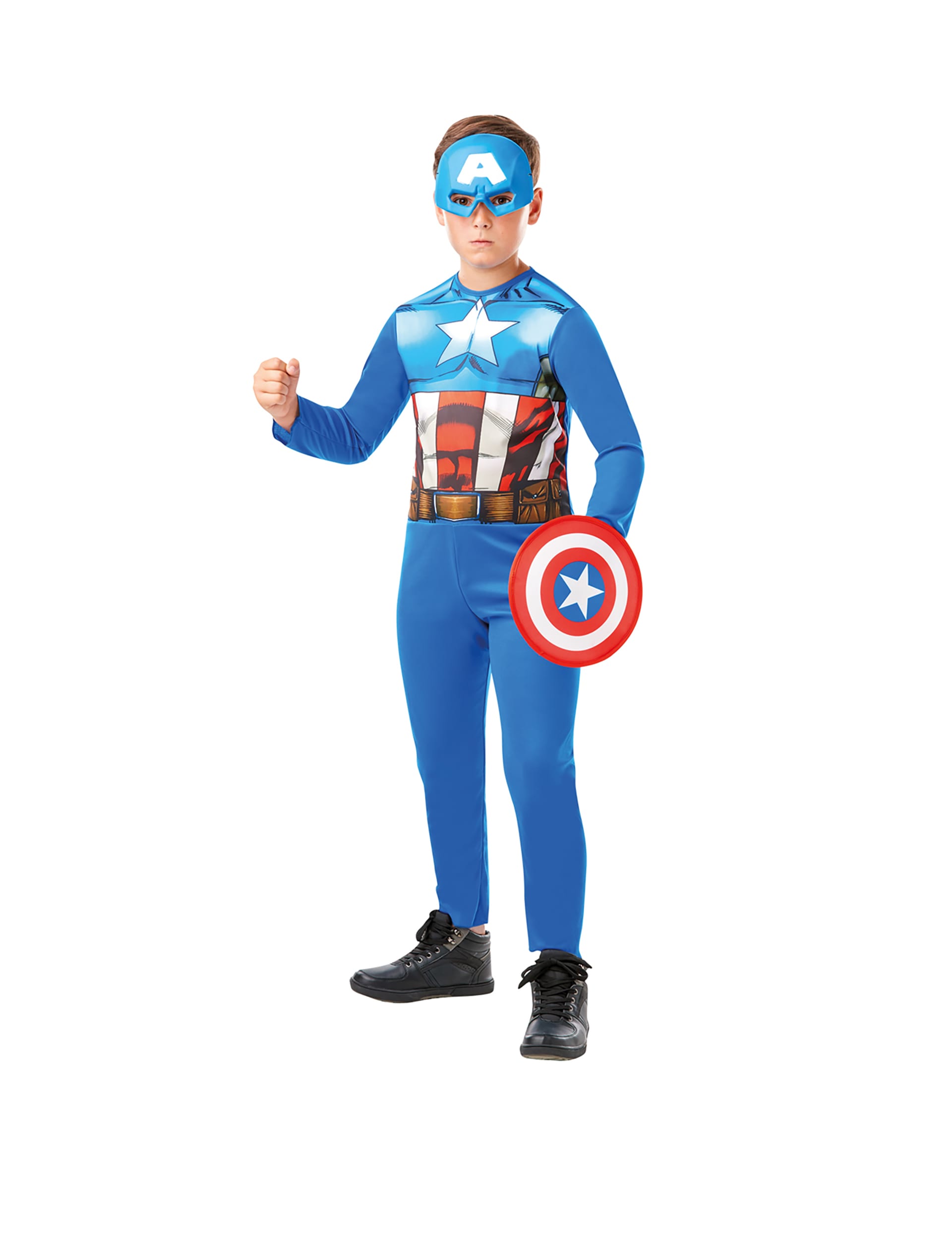 Marvel Captain America Fancy Dress (3-6 Yrs)