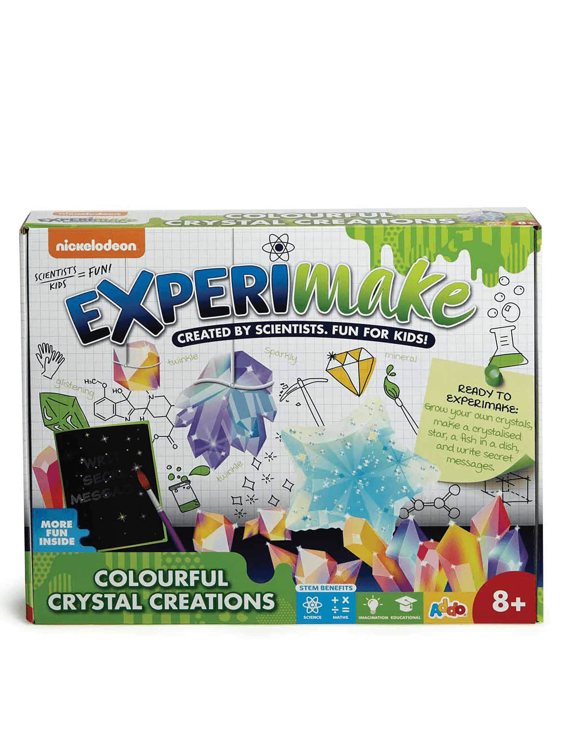 Nickelodeon Experimake Colourful Crystal Creations (8+ Yrs)