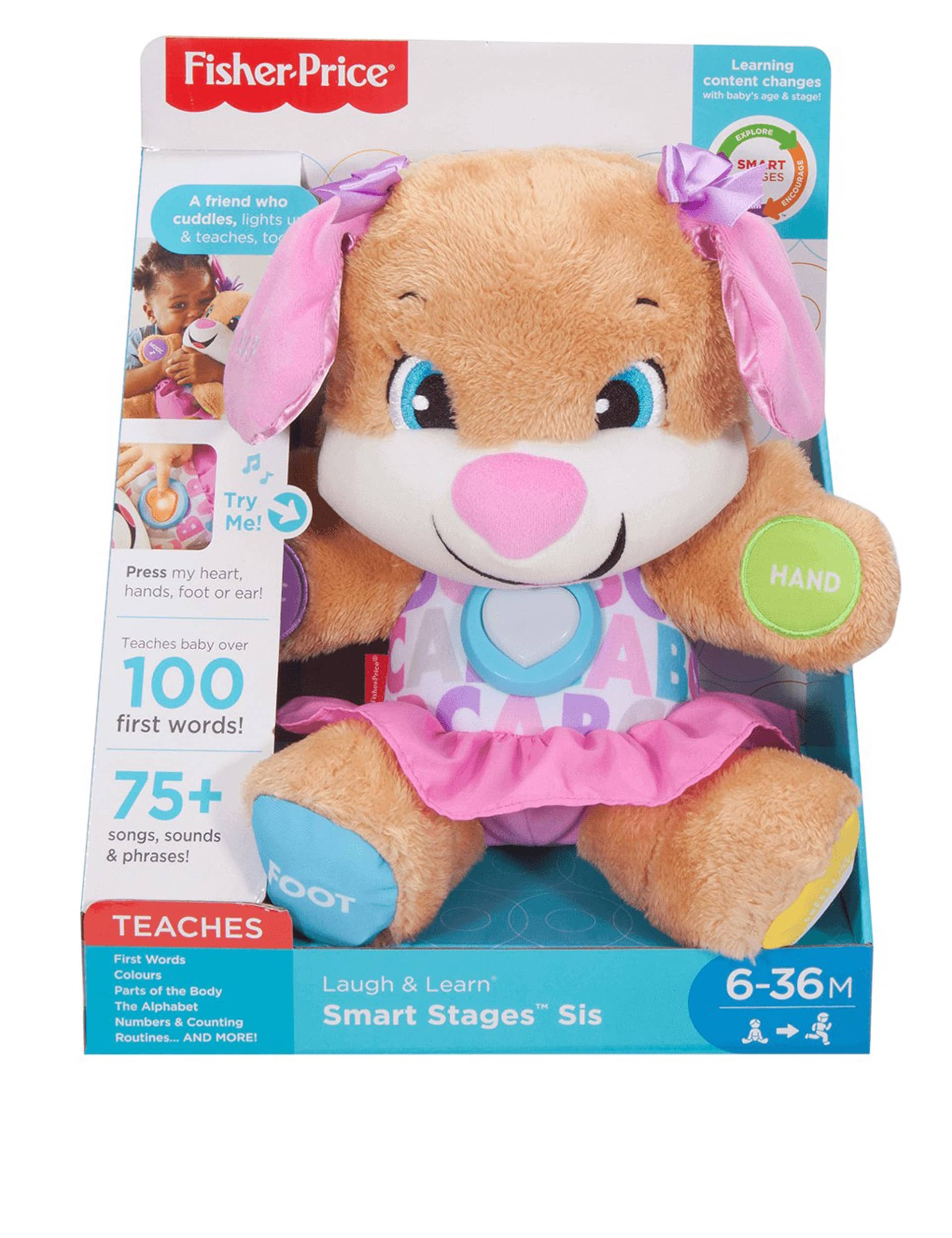 Fisher-Price Smart Stages Sis Puppy (6-36 mths)