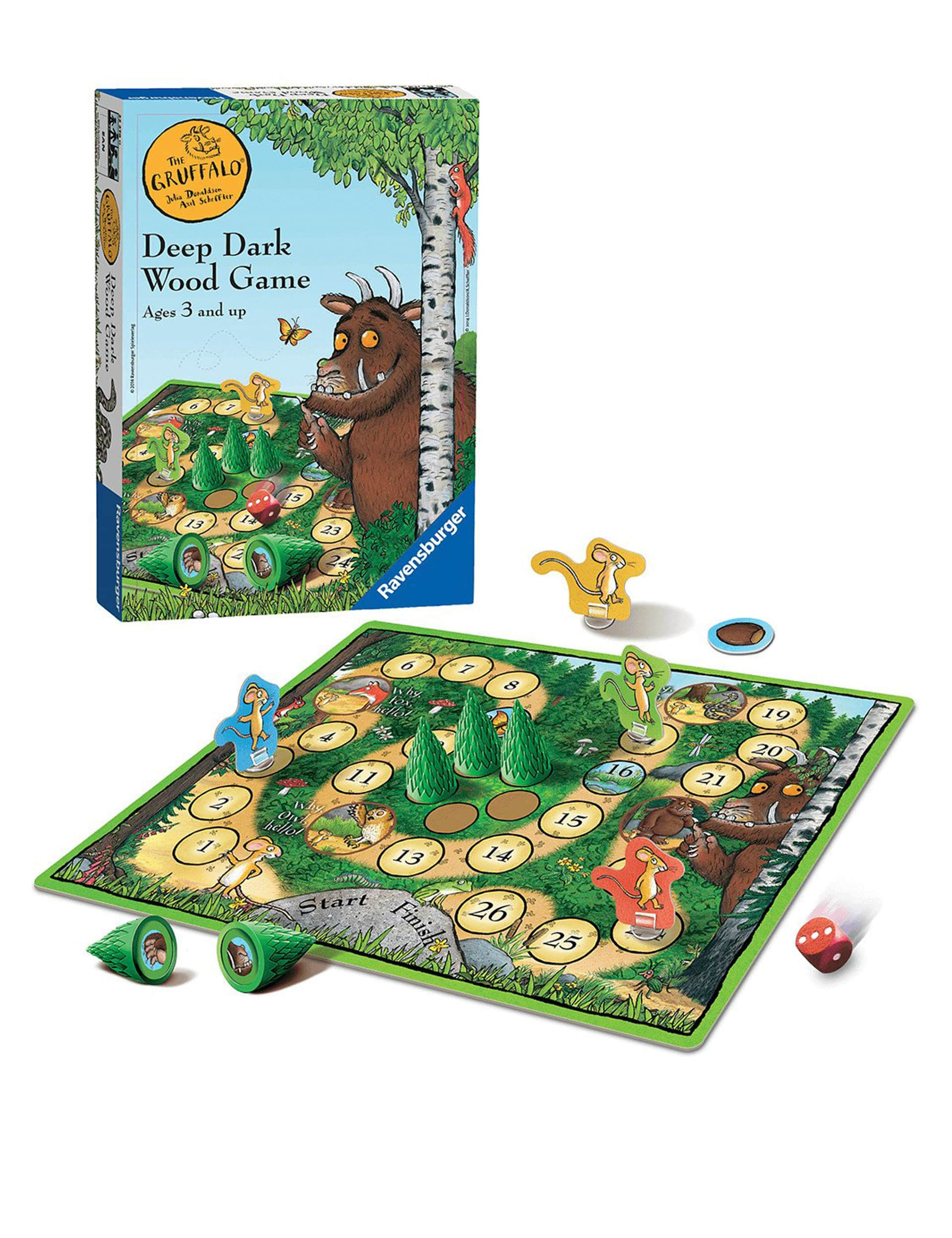 Ravensburger The Gruffalo Deep Dark Wood Game (3-10 Yrs)