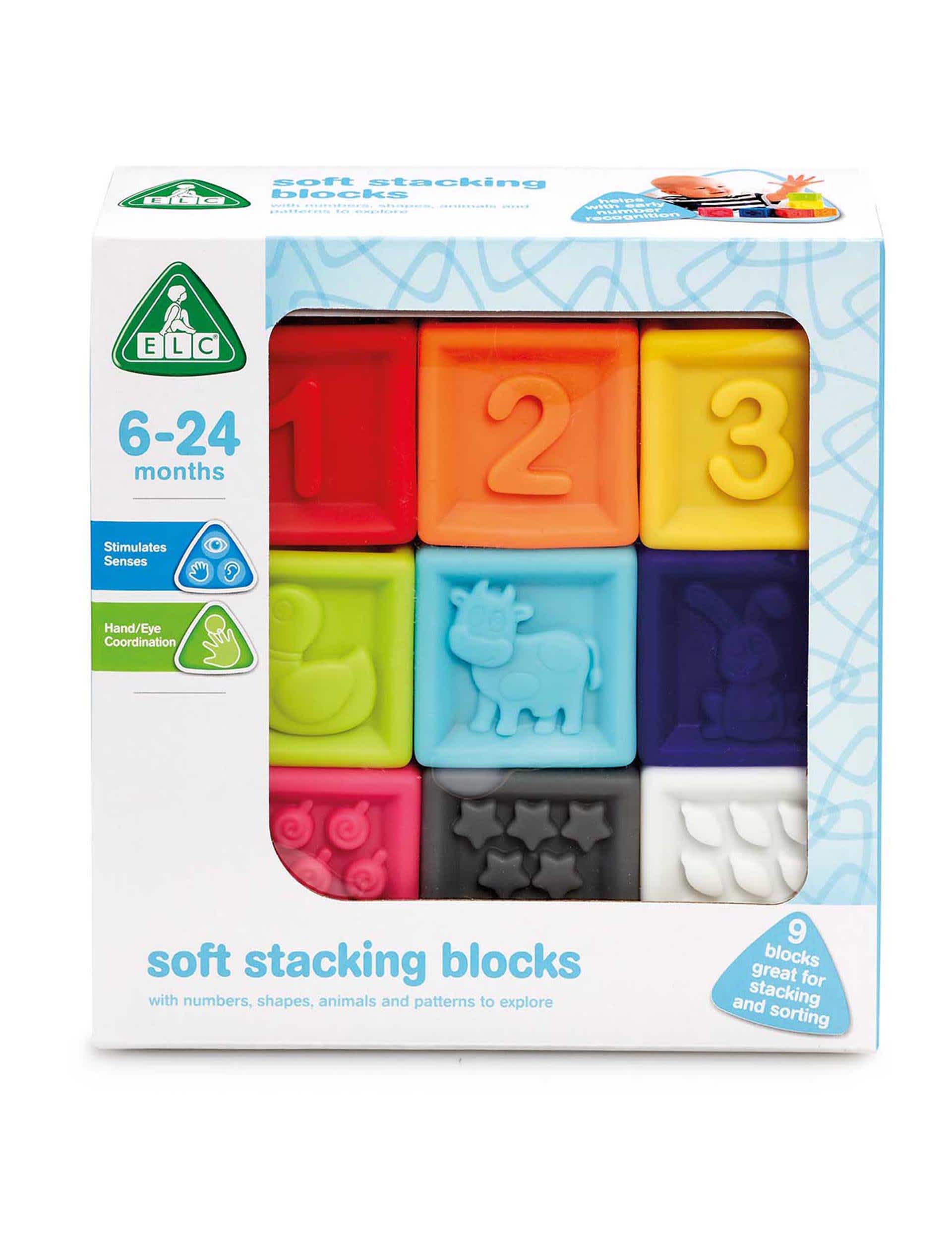 Early Learning Centre Soft Stacking Blocks (6-12 Mths)