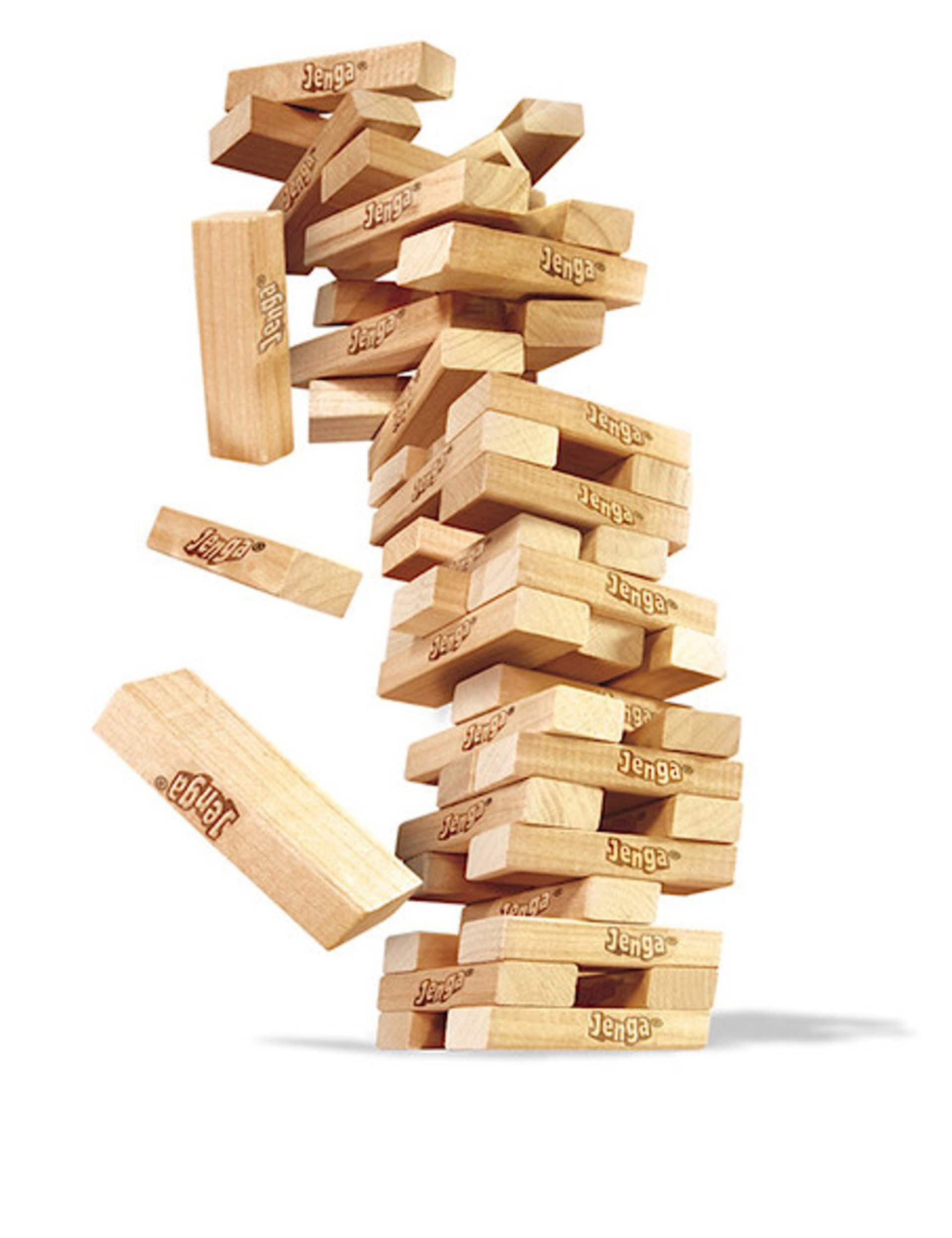 Jenga Classic Stacking Game (6+ Yrs)