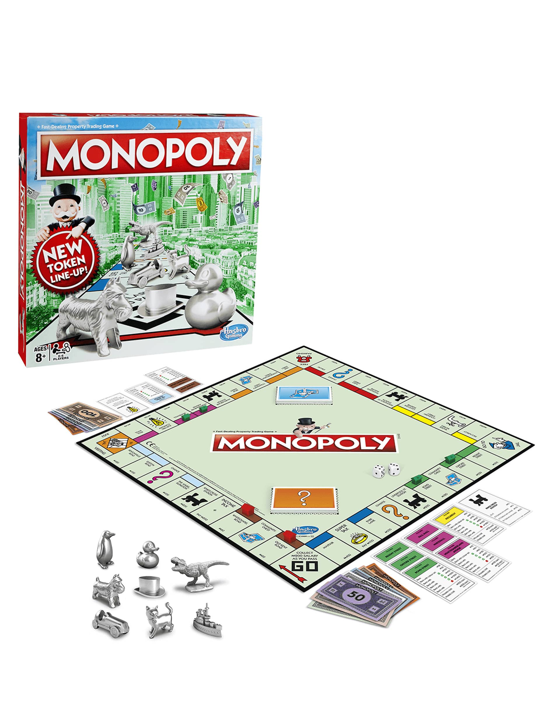 Monopoly Classic Board Game (8+ Yrs)