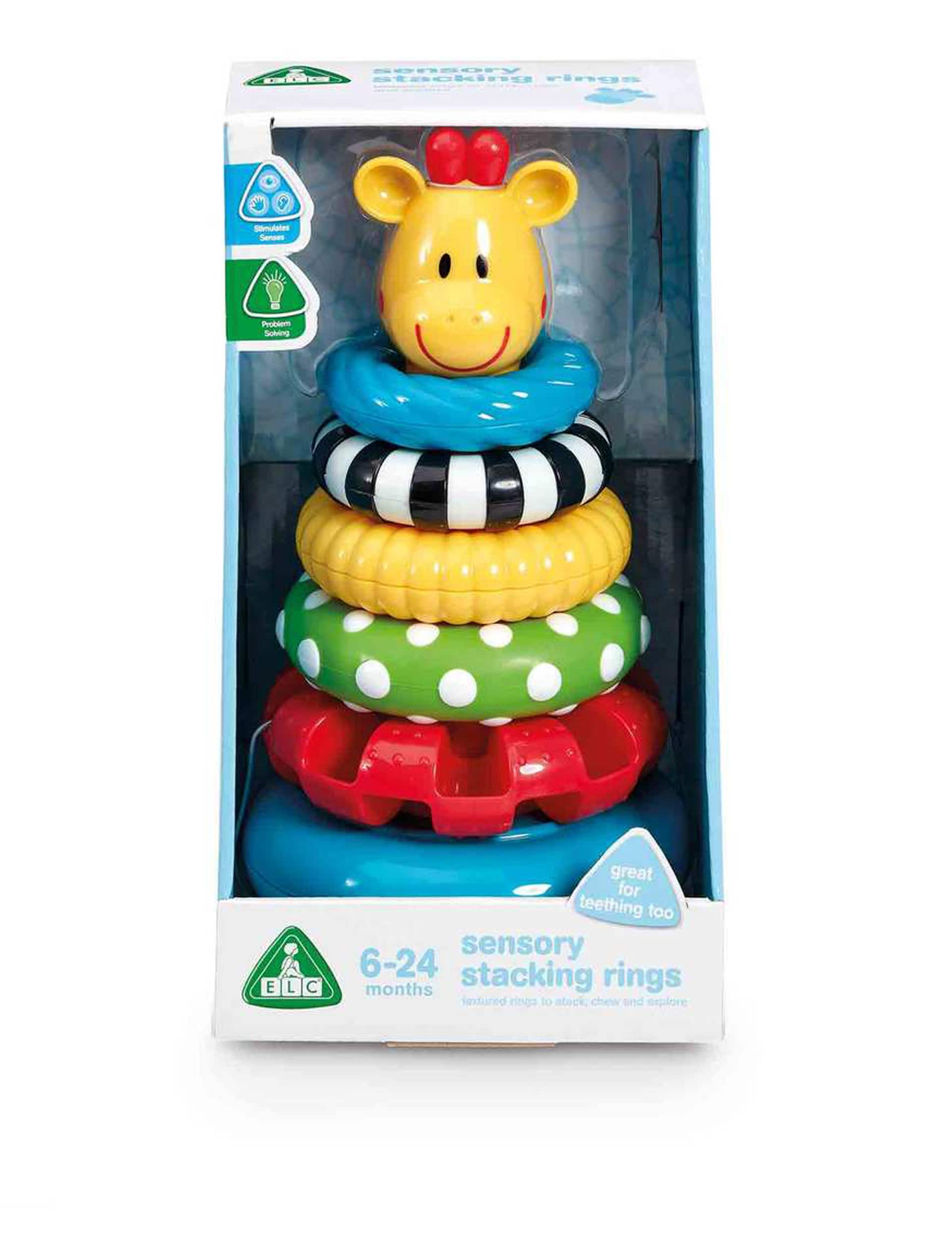 Early Learning Centre Sensory Stacking Rings (6-24 Mths)