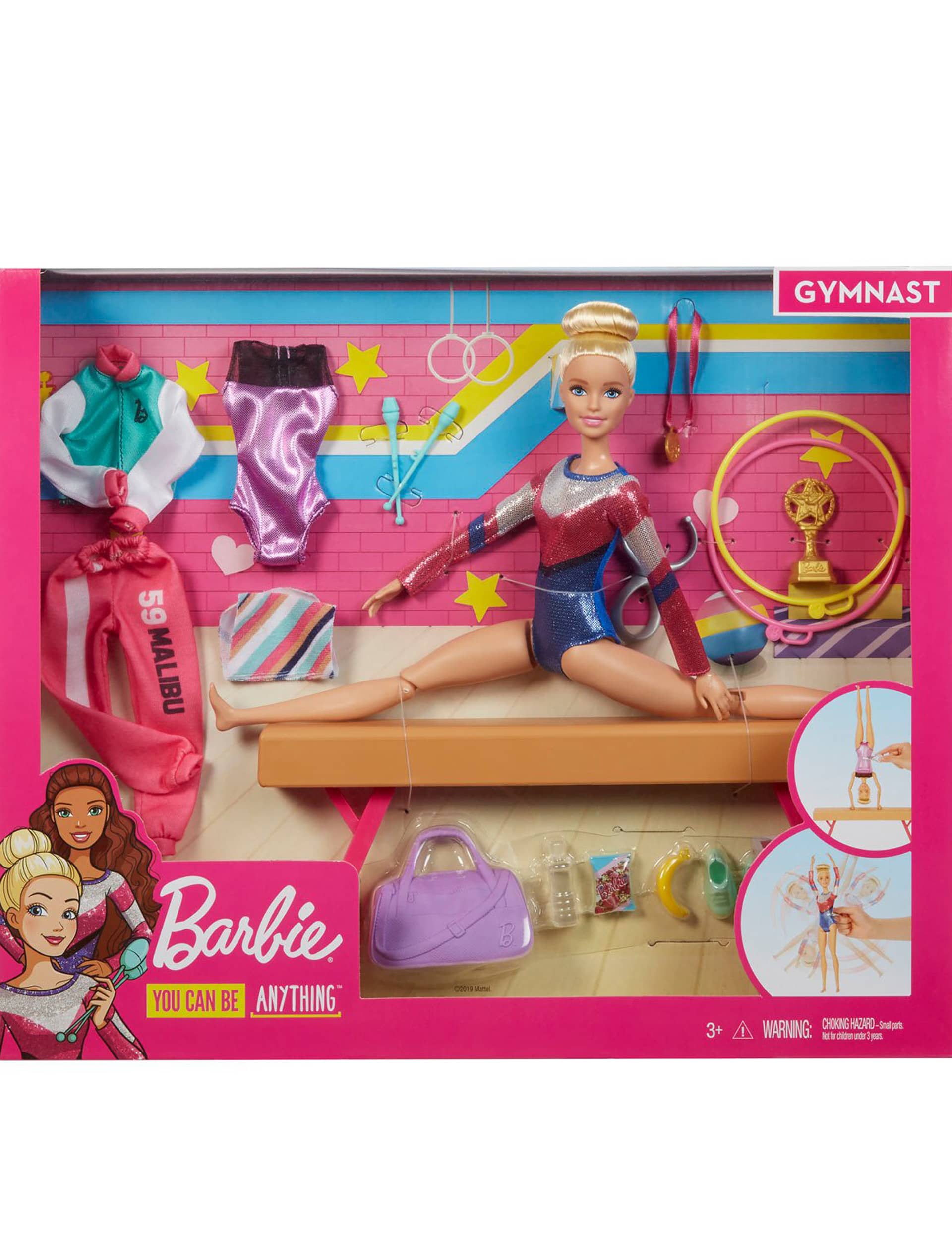 Barbie Gymnast Playset (3-10 Yrs)