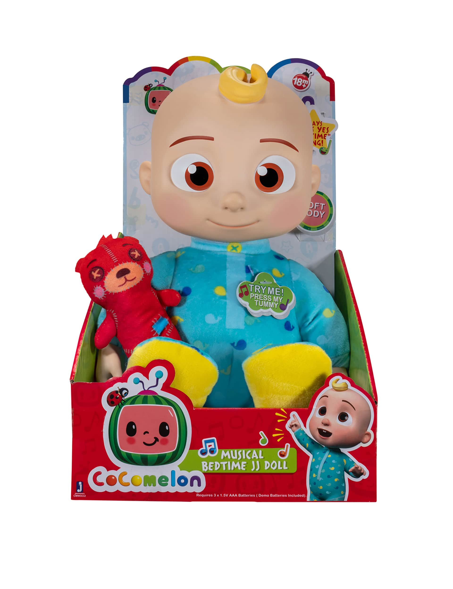 Cocomelon Musical Bedtime JJ Doll (18+ Mths)