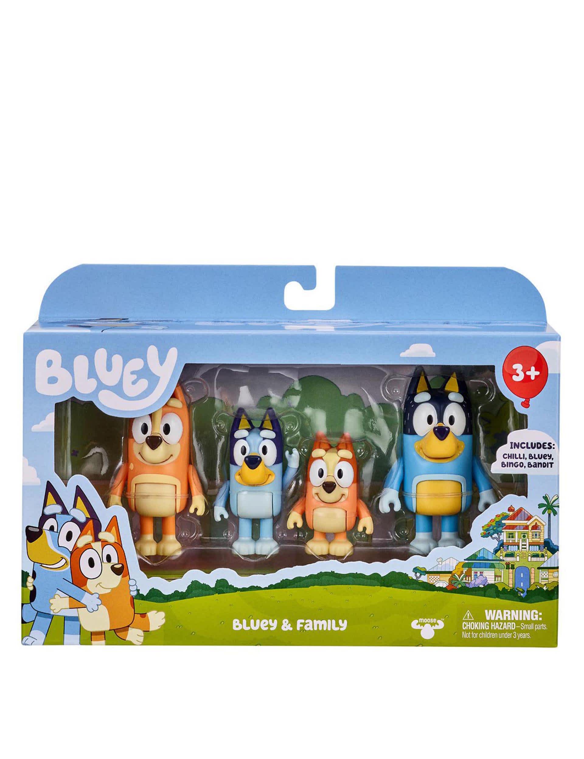 Bluey Family Figure Set (3-6 Yrs)