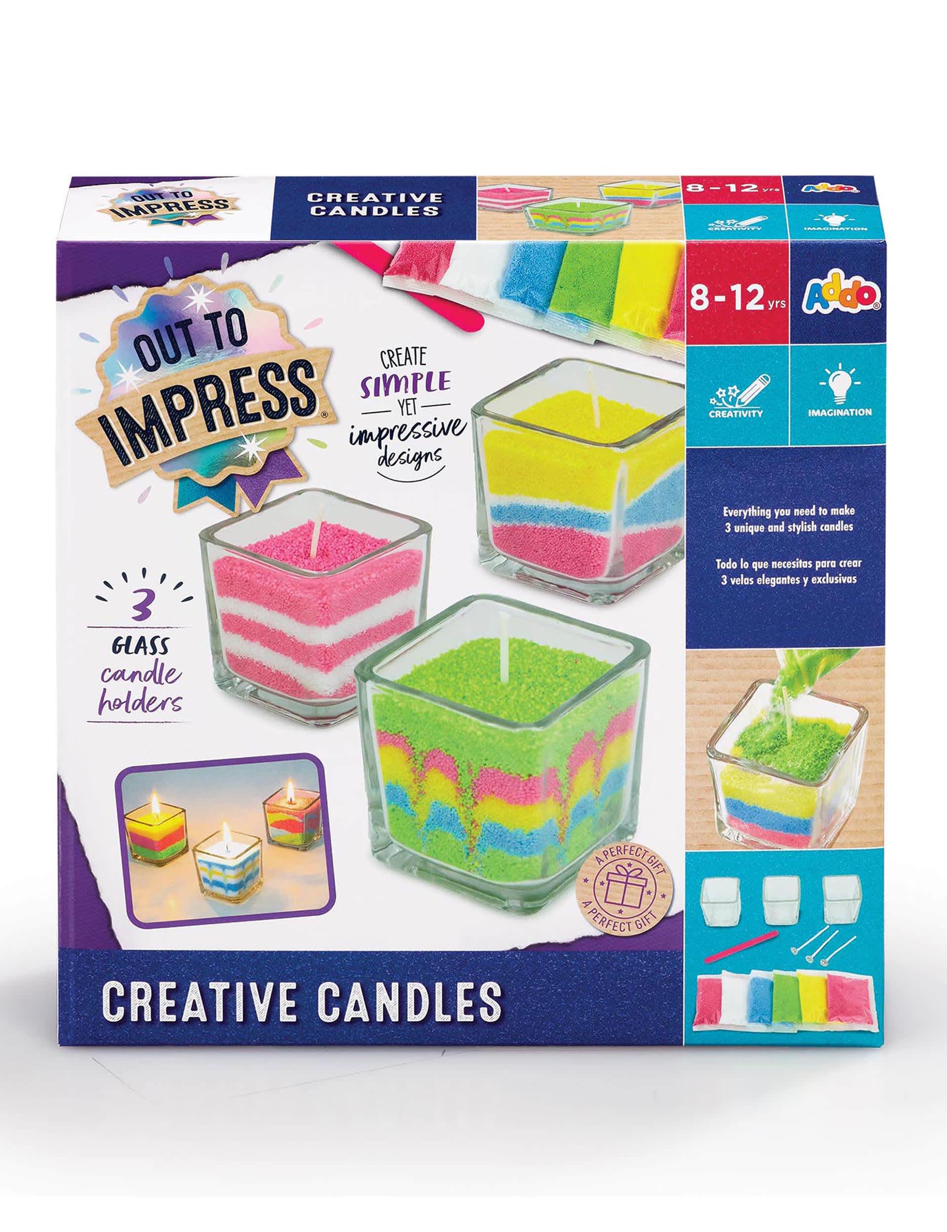 Out To Impress Creative Candles Set (8-12 Yrs)