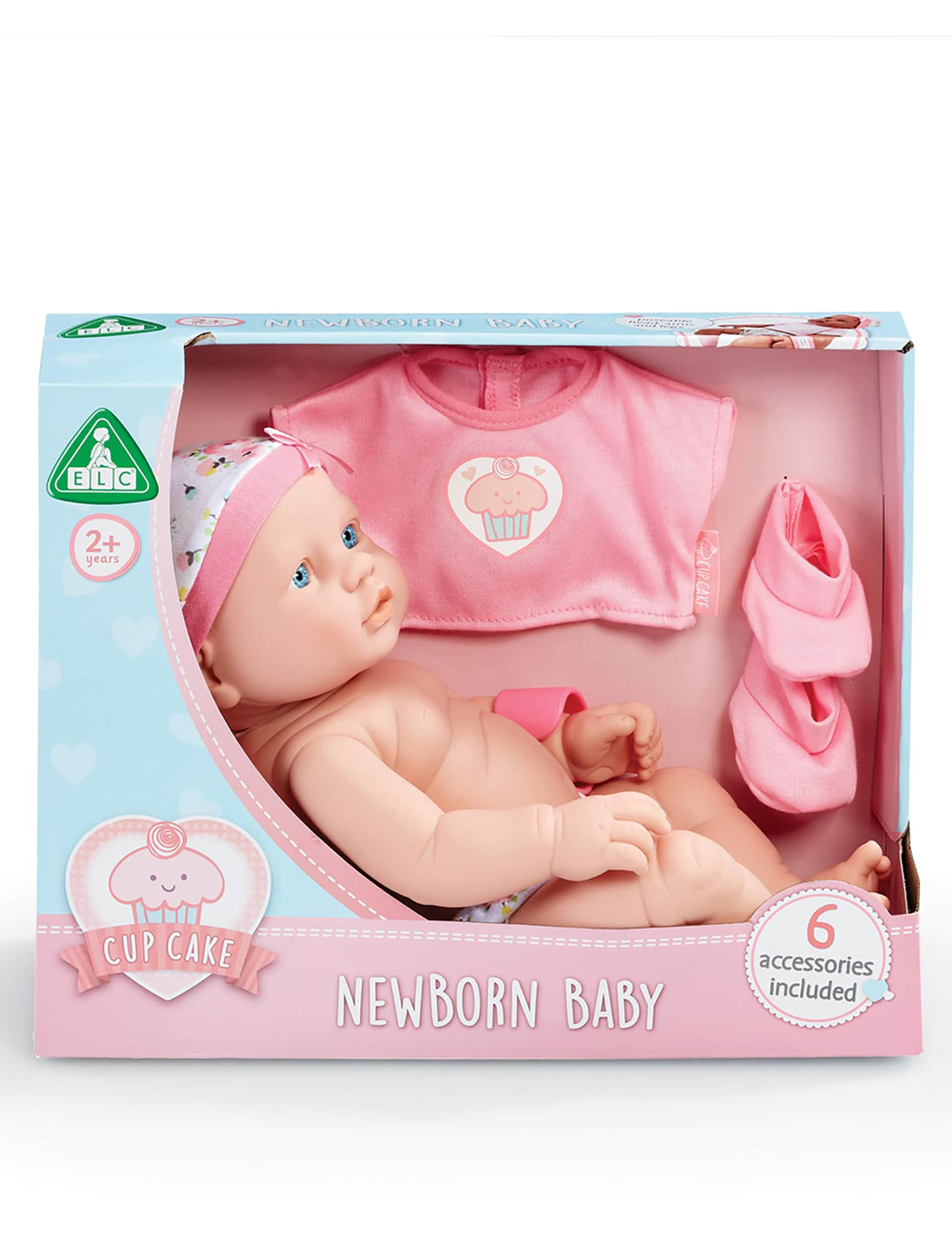 Cupcake Newborn Baby Daisy Doll (2+ Yrs)