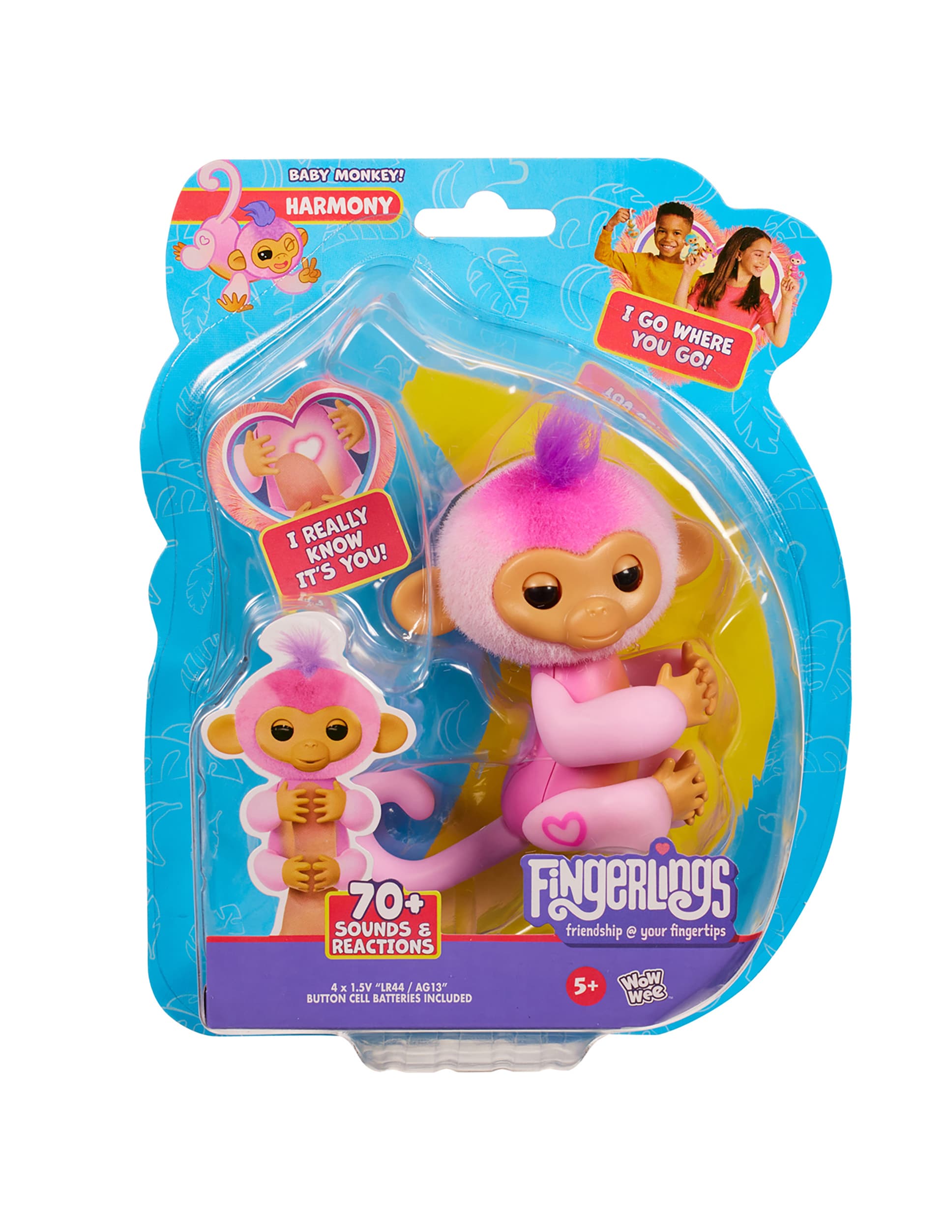 Fingerlings Harmony Monkey Toy (5-7 Yrs)