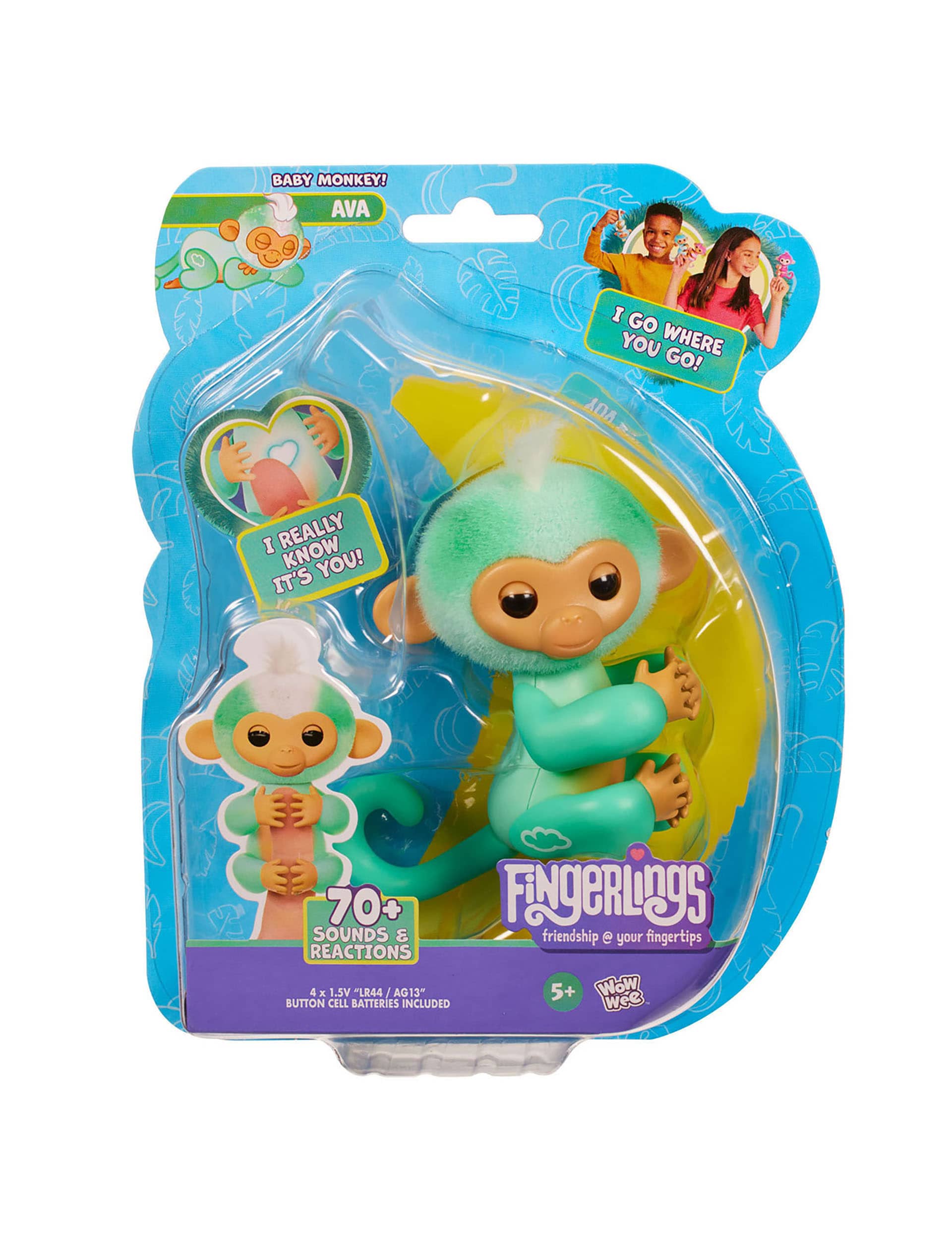 Fingerlings Ava Baby Monkey Toy (5-8 Yrs)