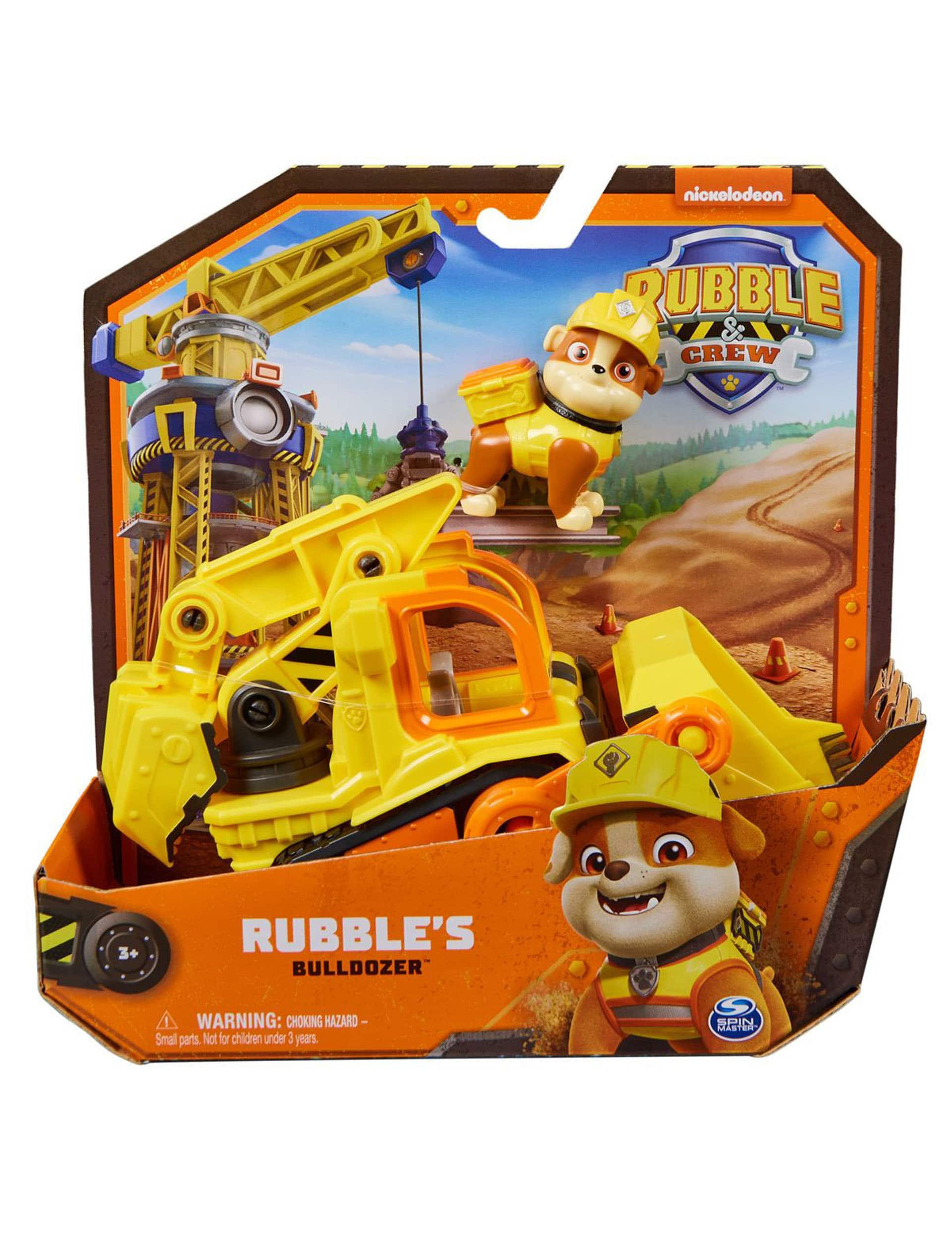 Paw Patrol Rubble & Crew Rubble's Bulldozer Vehicle (3+ Yrs)