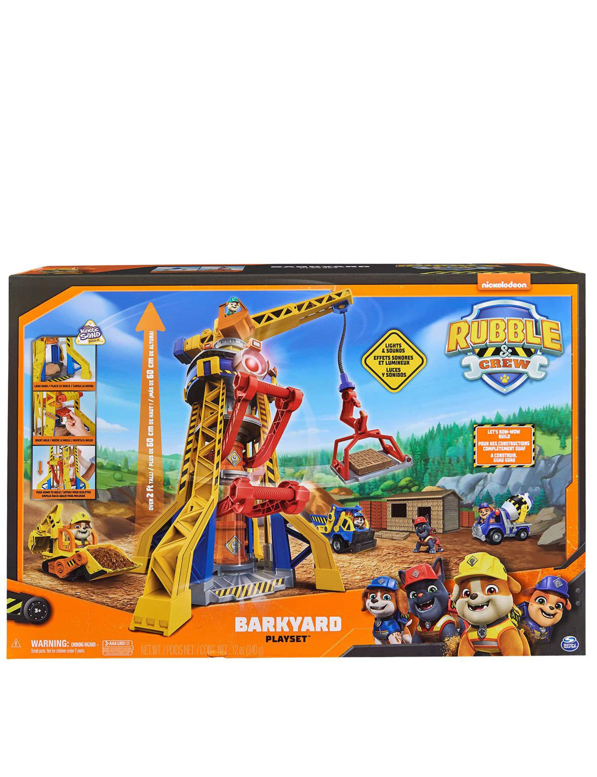 Paw Patrol Rubble & Crew Crane Tower Playset (3+ Yrs)